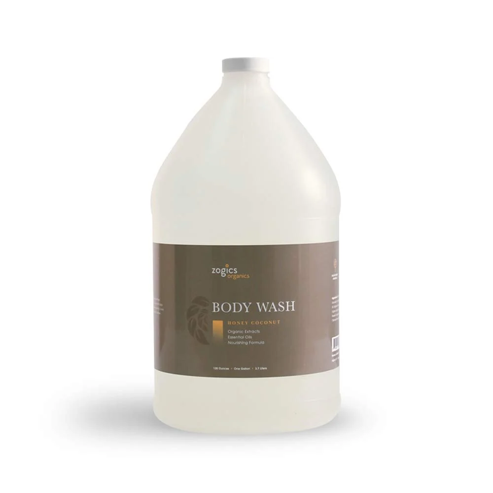 Eco-Friendly Zogics Organics Body Wash - Moisturizing Body Wash for Men and Women Plant-Based Formula Made with Essential Oils Great as Body Wash Refill in Modern