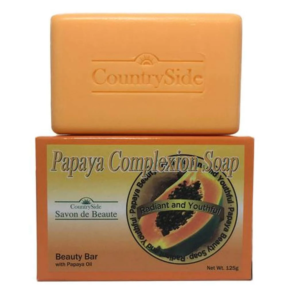 Convenient Countryside Papaya Complexion Soap 125G 3 pcs Stylish