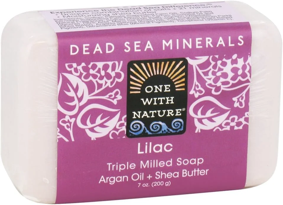 Reliable One With Nature Dead Sea Bar Soap Lilac 7 Oz Soft
