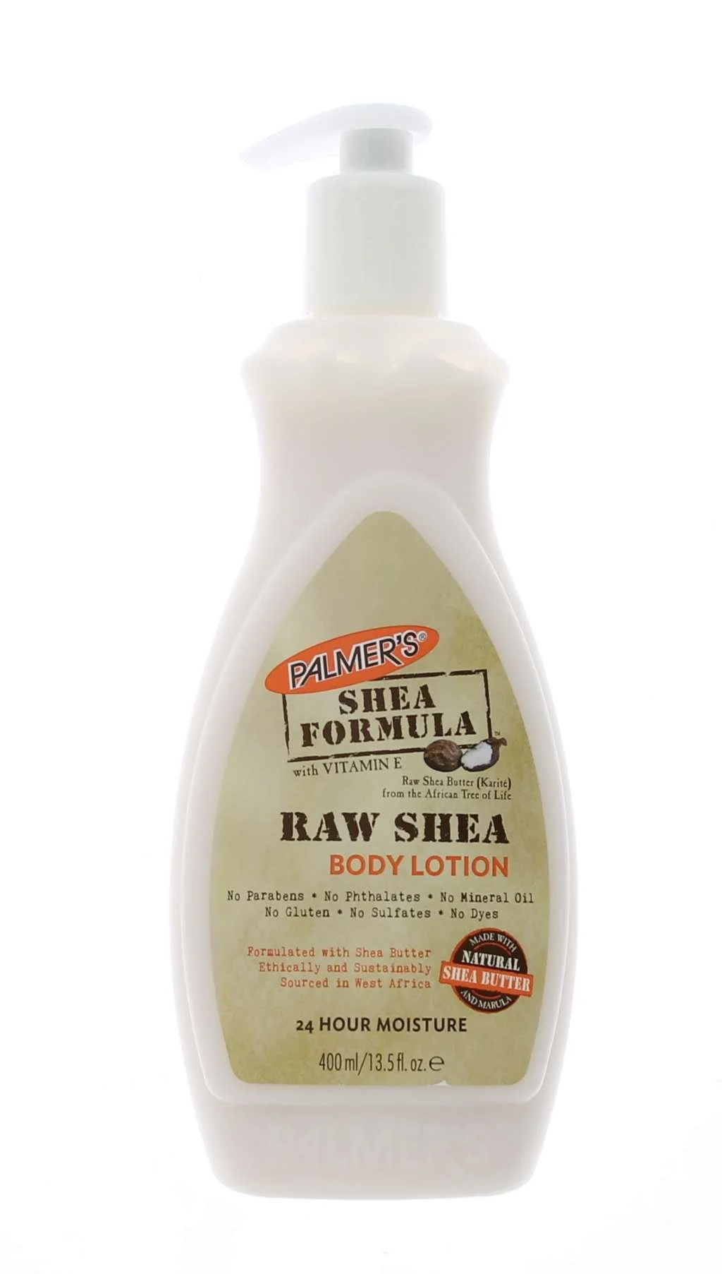 Crafted Palmer's Shea Formula Raw Shea Body Lotion Pump 13.50 oz Pack of 10 Efficient
