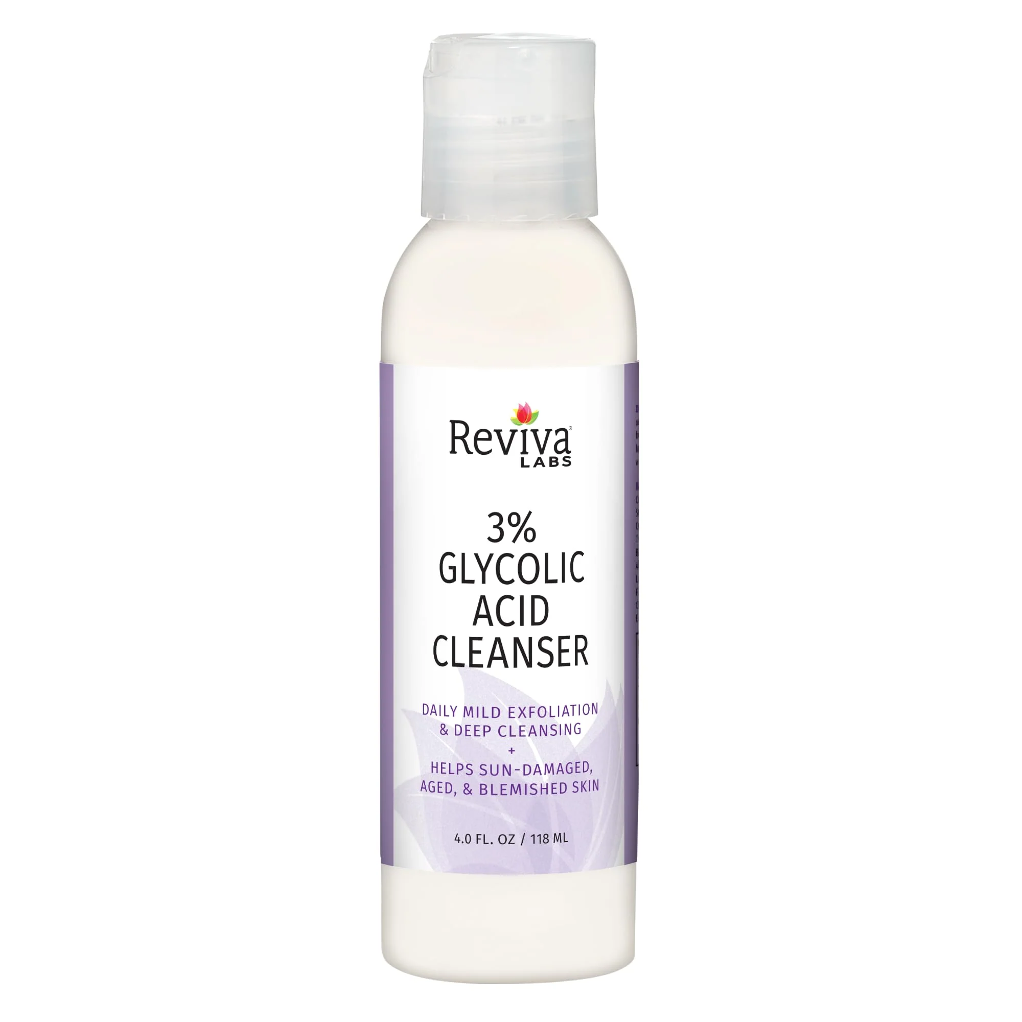 High-Grade Reviva Glycolic Acid Cleanser Cream 4 oz. Optimized