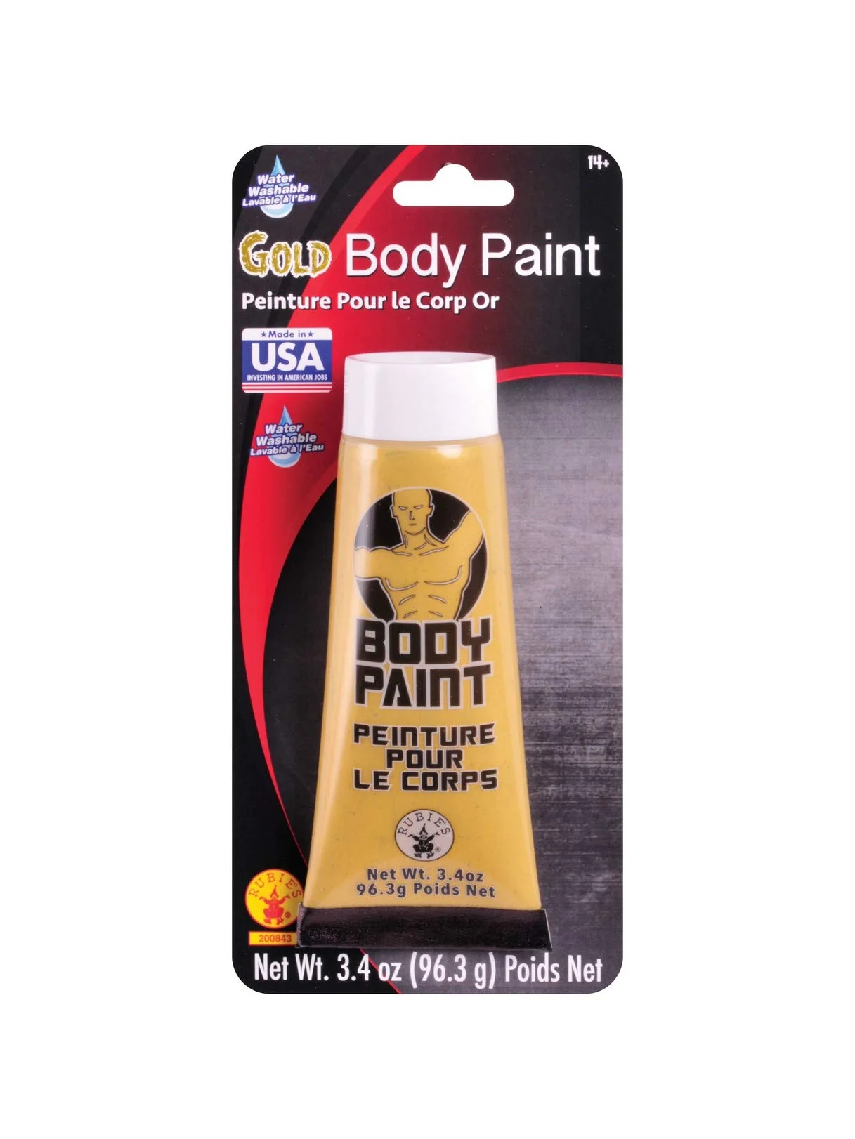 High-End Rubie's Gold Body Paint Makeup Elite