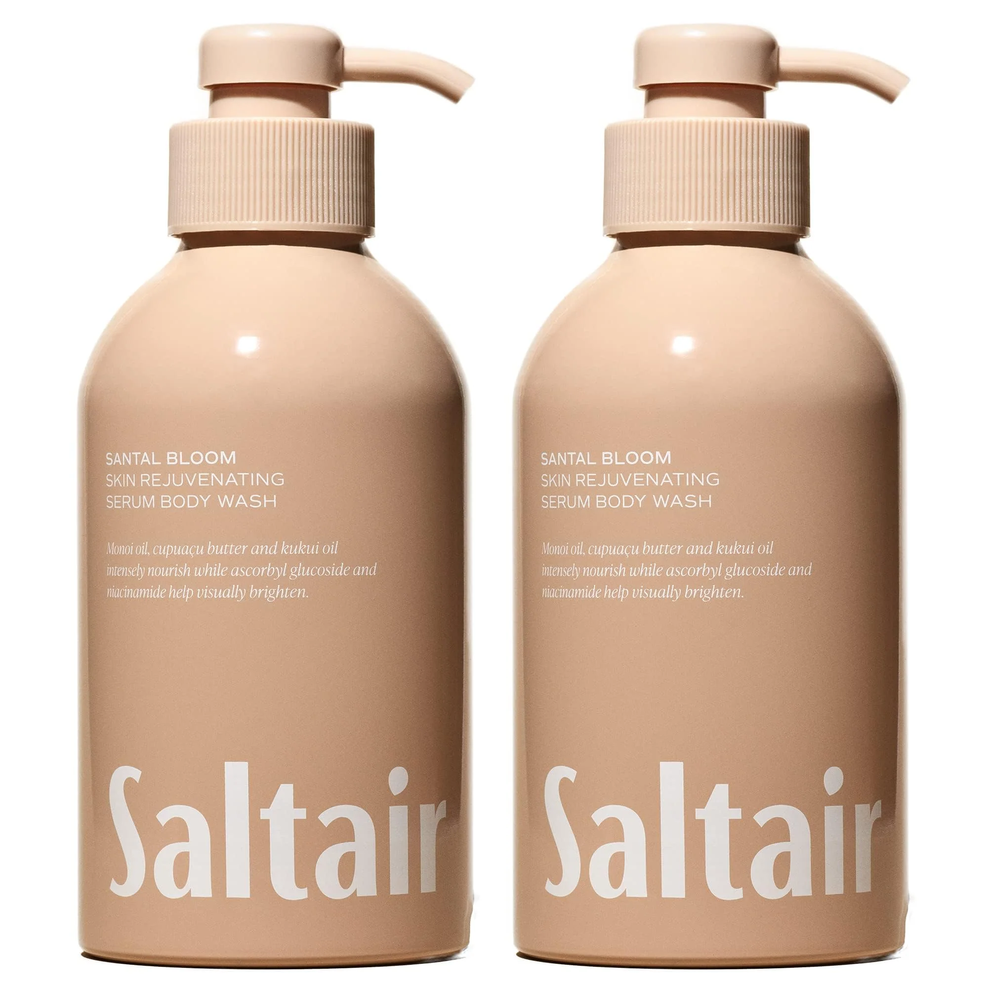 Excellent Saltair Body Wash 2-Pack - Santal Bloom - Moisturizing Body Wash with Monoi Oil and Cupuacu Butter - Scented Shower Gel for Women and Men - 2x 17oz Effective
