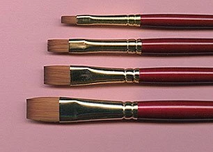 Consistent Sienna Brush- Flat Shader 8 Long-Lasting