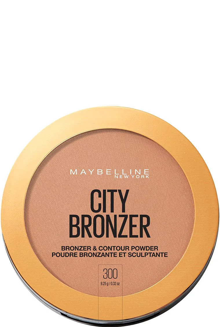 Excellent Maybelline New York City Bronzer Powder Makeup Bronzer and Contour Powder 300 0.32 oz. Lightweight