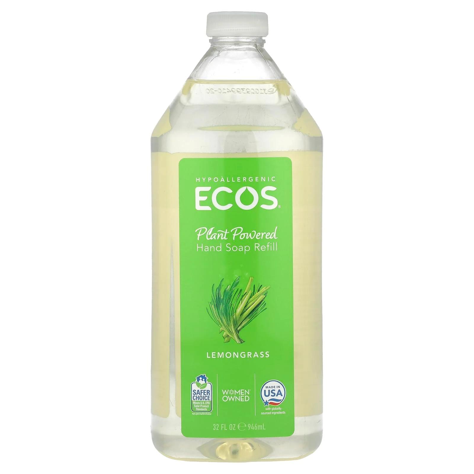 Comfortable Hand Soap Refill Lemongrass Powerful