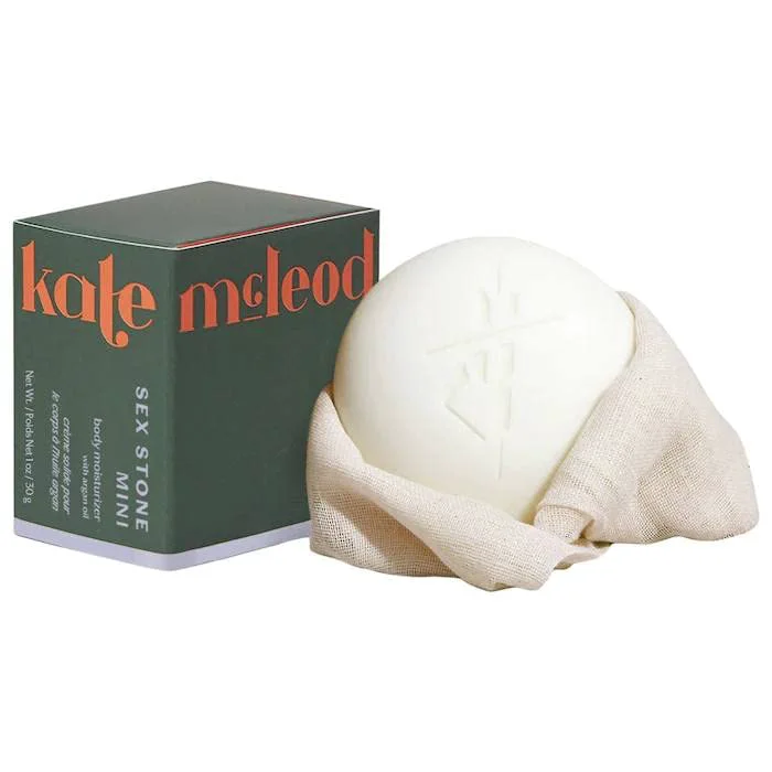 Official Kate McLeod Mini Sex Stone Solid Body Moisturizer Carefully Designed