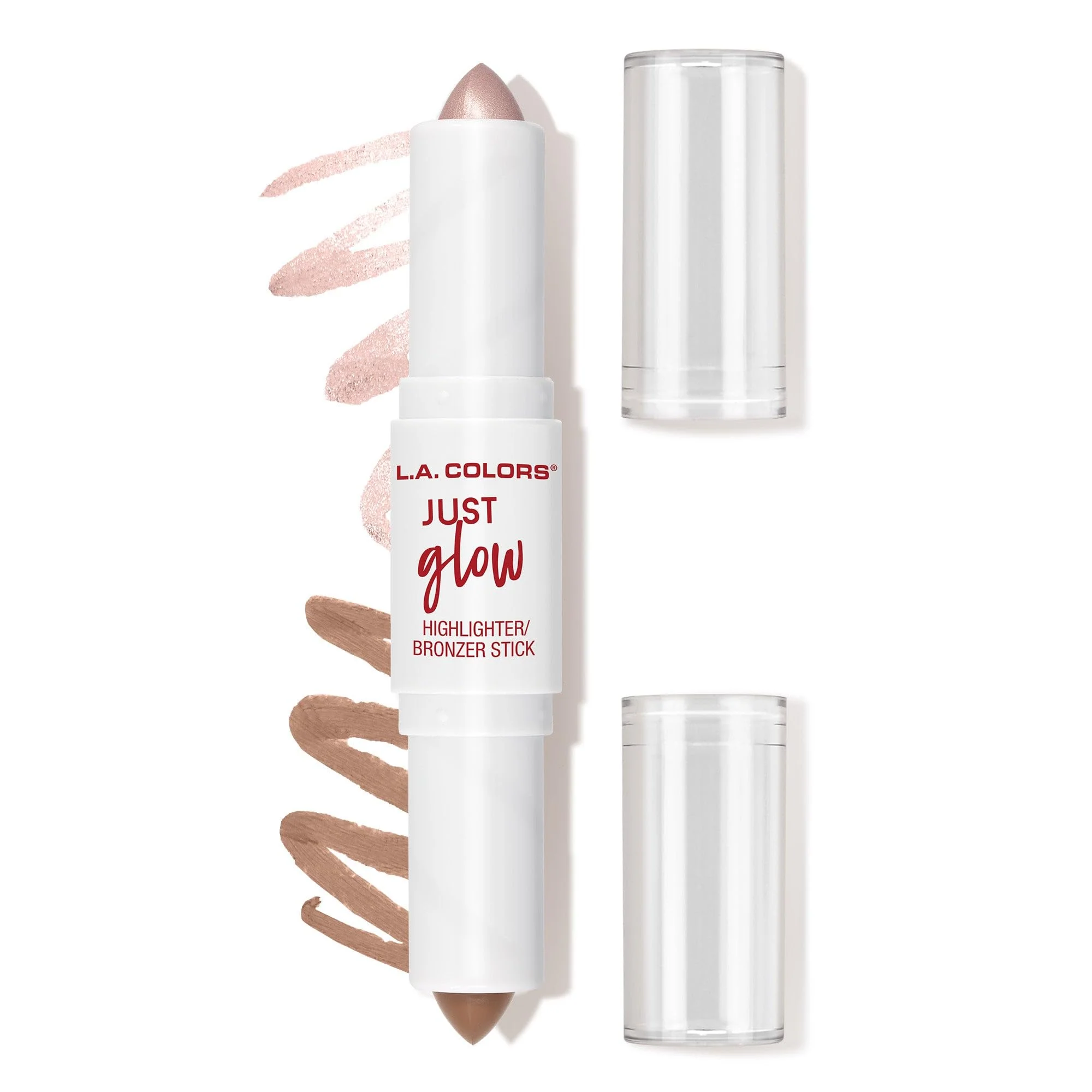 Reliable L.A. COLORS Just Glow Highlight Stick - Dual-Sided Champagne Daze CCS595 High-Performance