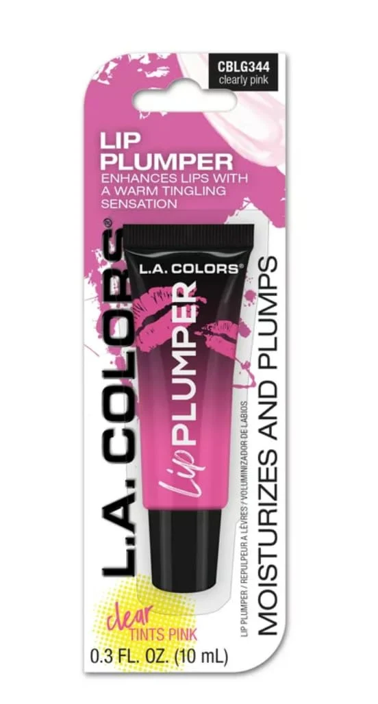 Next-Generation L.A. COLORS L.A Lip Plumper Clearly Pink Color 0.3 fl oz 3 inc Practical