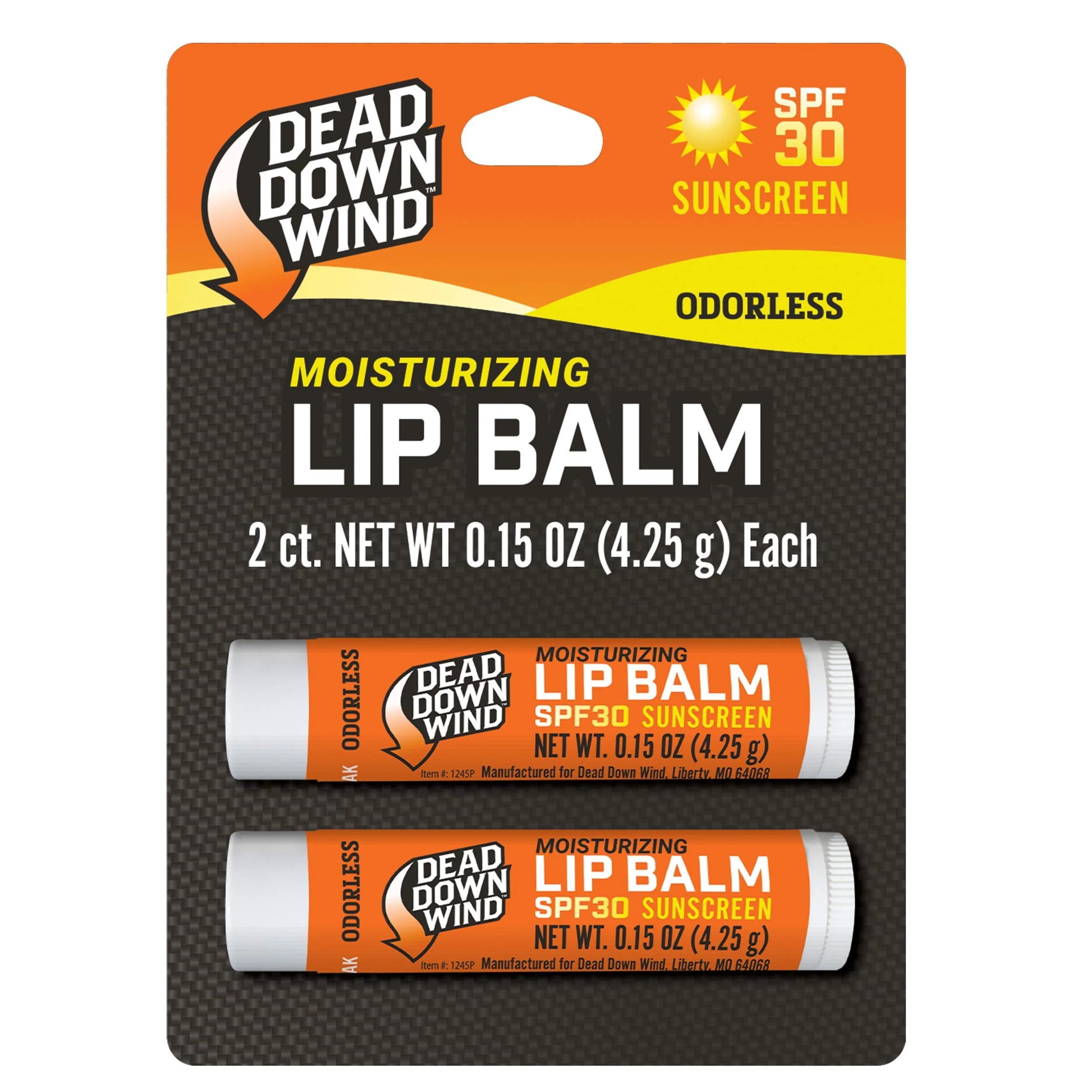 Responsible Dead Down Wind SPF 30 Lip Balm 2 Pack Trendy