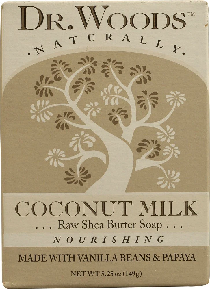 Smart Dr. Woods Naturally Bar Soap Coconut Milk - 5.25 oz Sustainable