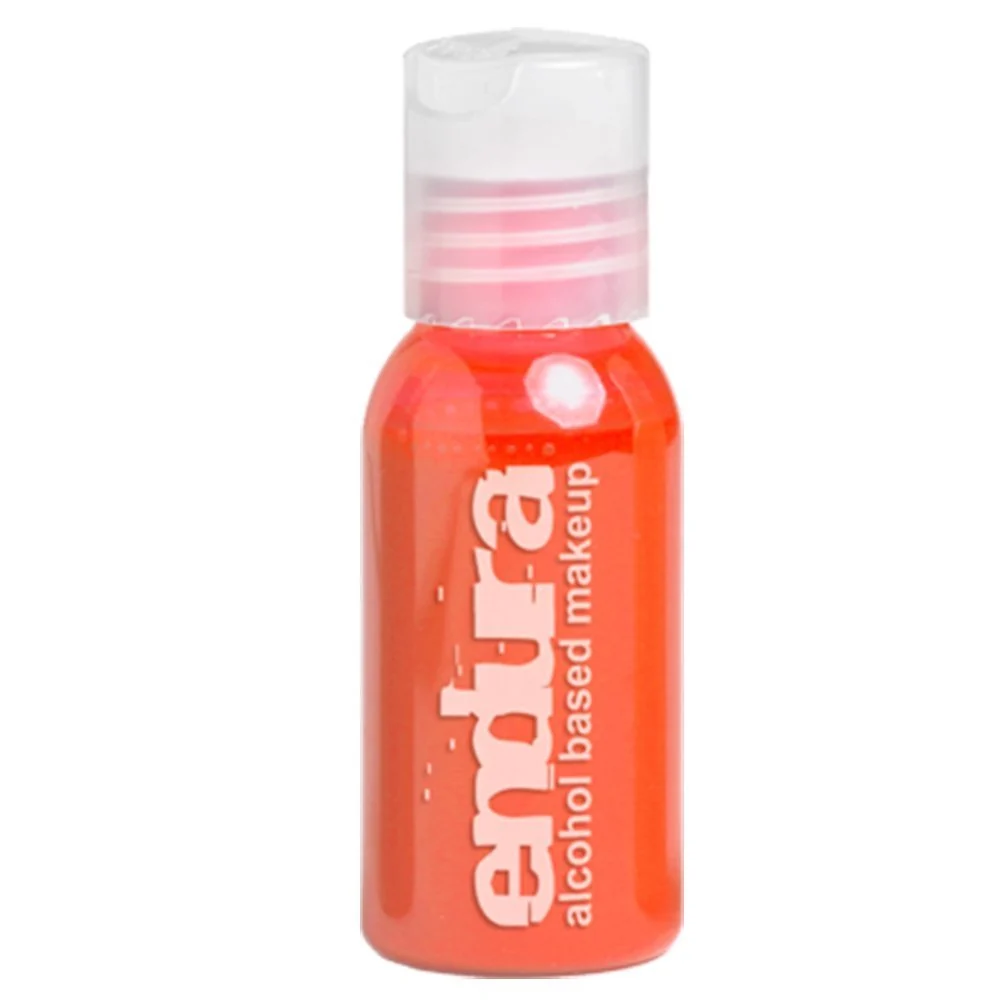 Green Endura Airbrush Ink - Fluorescent Orange 1 oz Exclusive
