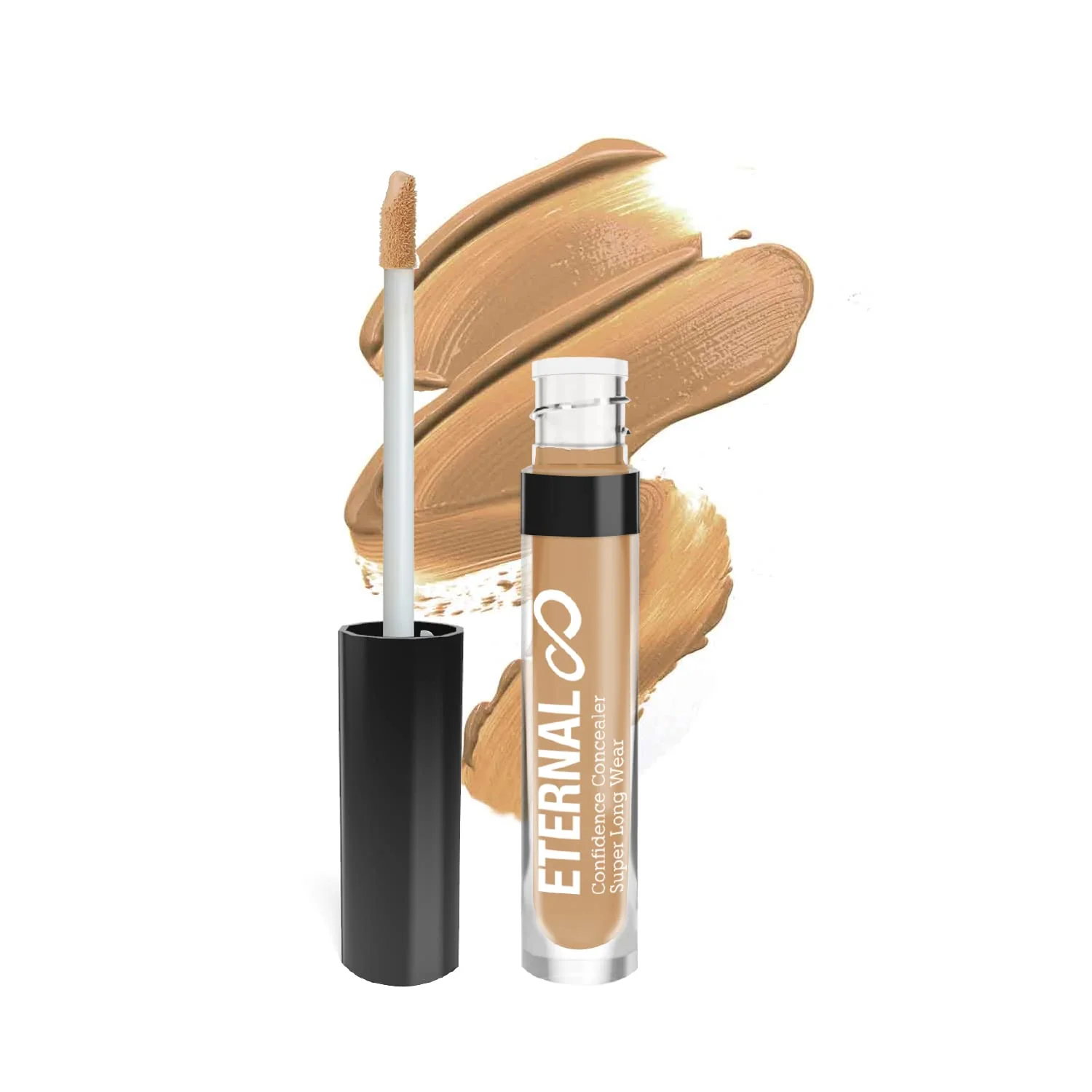 Stylish Eternal Confidence Super Long Wear Concealer - Luminous Hydrating High Coverage Dark Circle Makeup 0.11 Oz Dark Natural