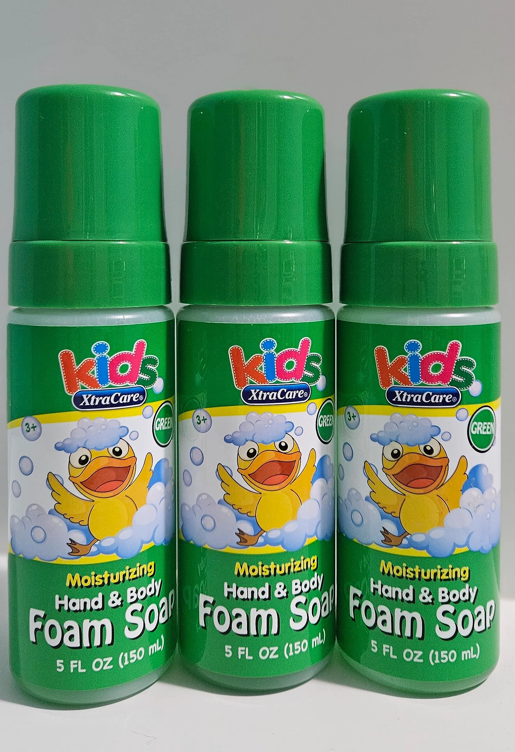 Excellent Foam soap moisturizing hand body for kids 3 -pack 3 15 fl oz 5oz each Top-Quality