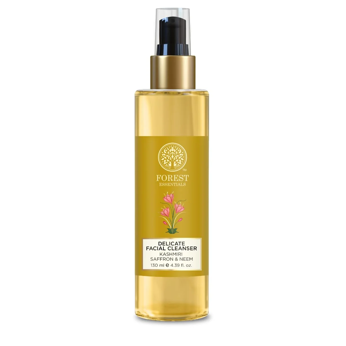 Reliable Forest Essentials Kashmiri Saffron and Neem Delicate Facial Cleanser 200ml Sustainable