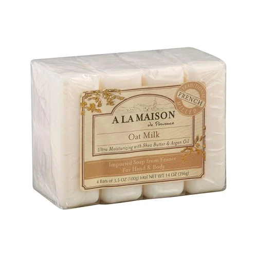 Verified A La Maison Bar Soap Oat Milk Value 4 Ct Contemporary