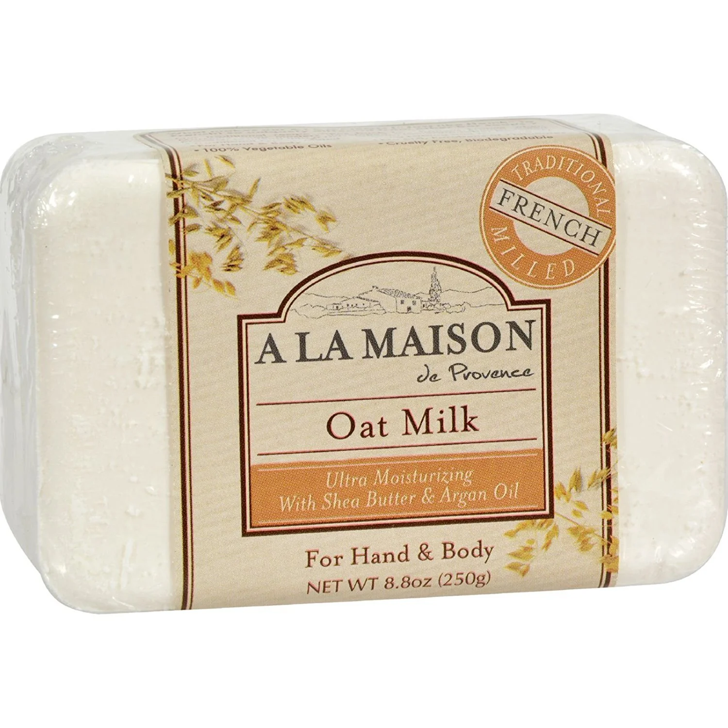 Traditional A La Maison Soap Bar Frnch Oat MLK Soft