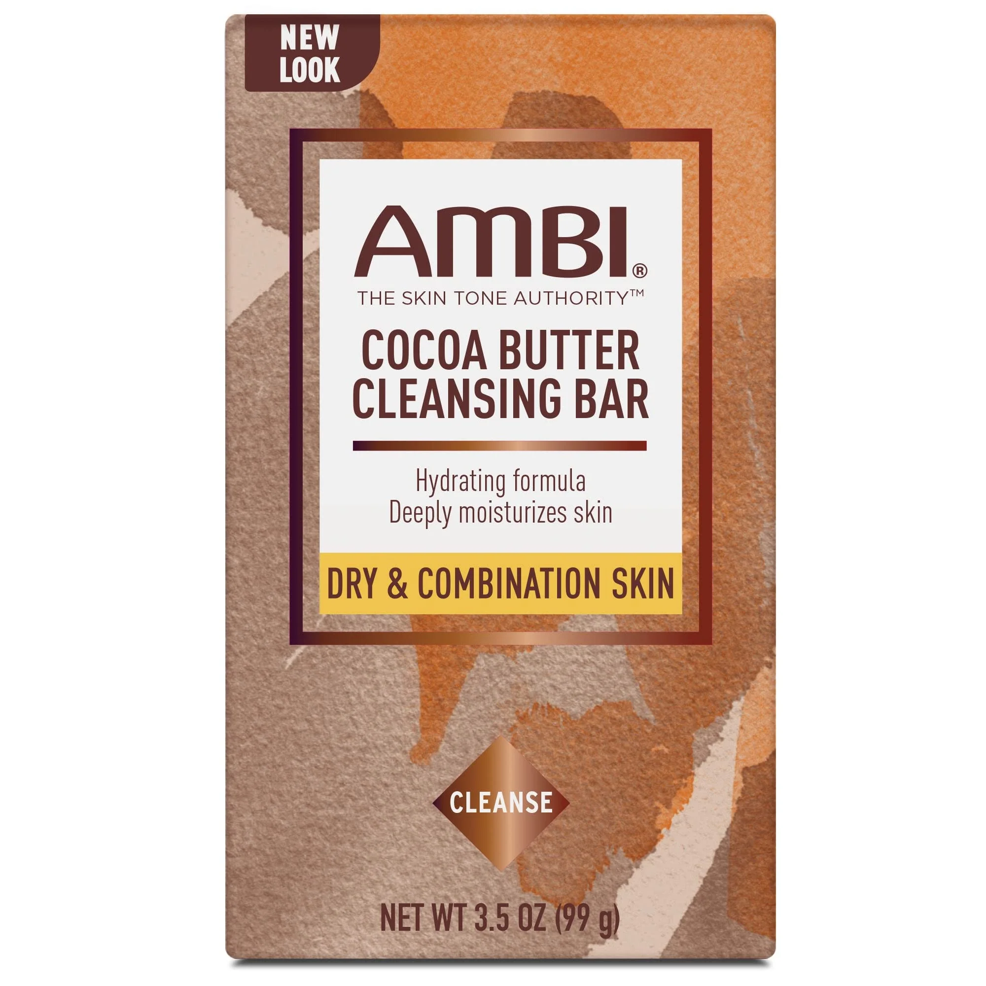Powerful Ambi Cocoa Butter Cleansing Bar 3.5 oz Pack of 2 Sustainable