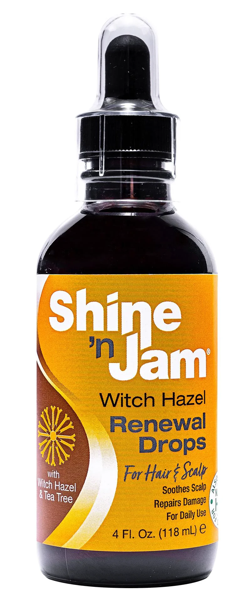 Quality Ampro Shine 'n Jam Renewal Drops with Witch Hazel Tea Tree 4.0 Fl Oz Pack of 1 Healthy