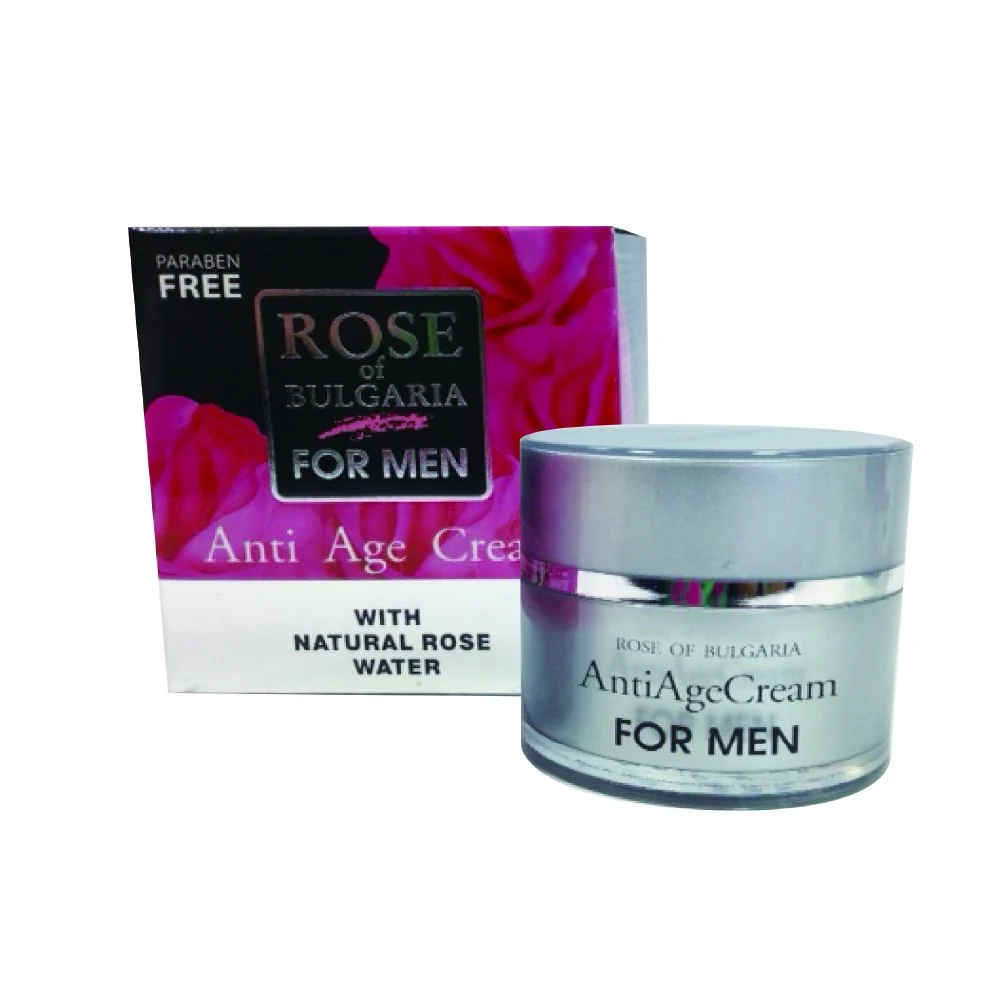 Natural Anti-age Cream for Men Rose of Bulgaria BIOPEPTIDE-CL Bulgarian Rose Water by Rose of Bulgaria Effective