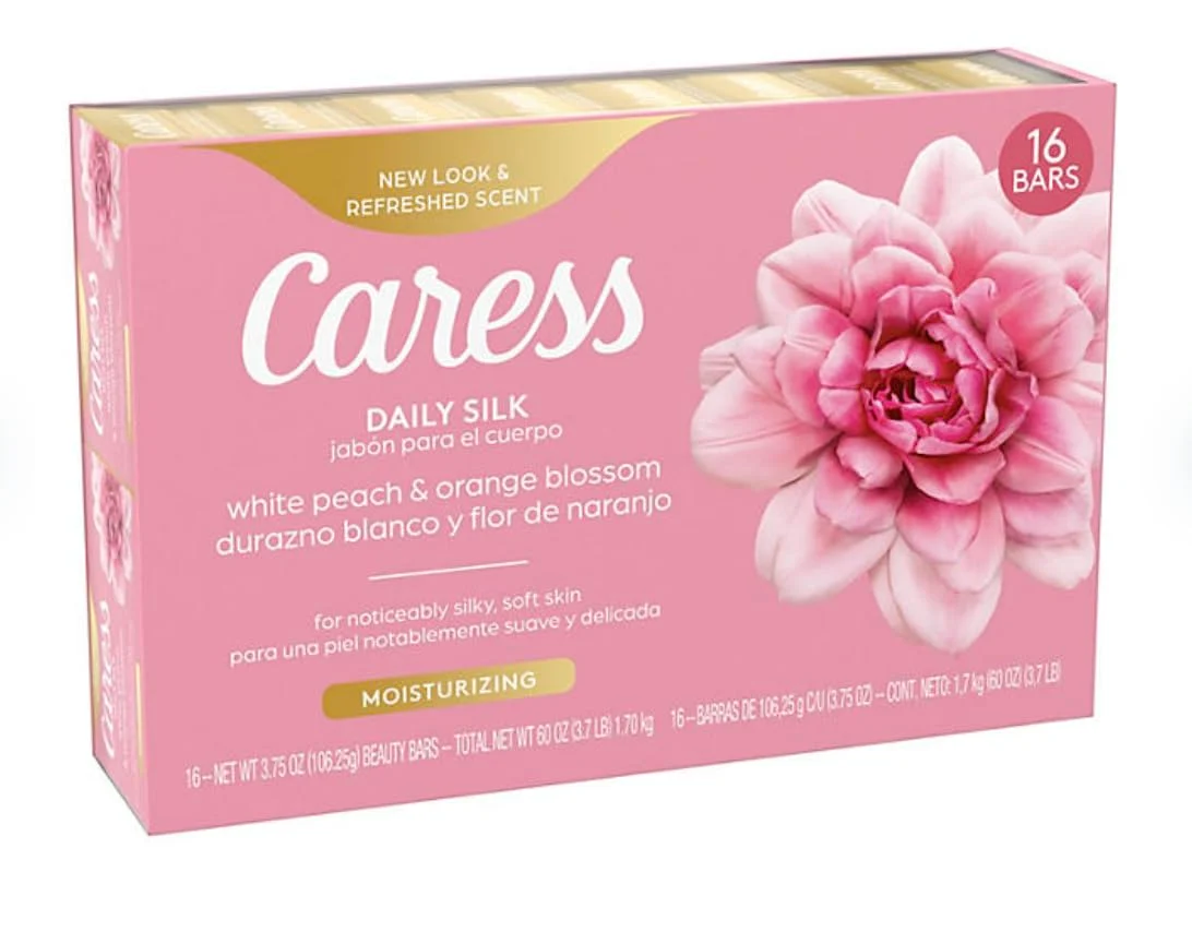 Convenient Caress Daily Silk bar Soap 16 X 3.75 Oz Total Net Wt 60 Oz Outstanding
