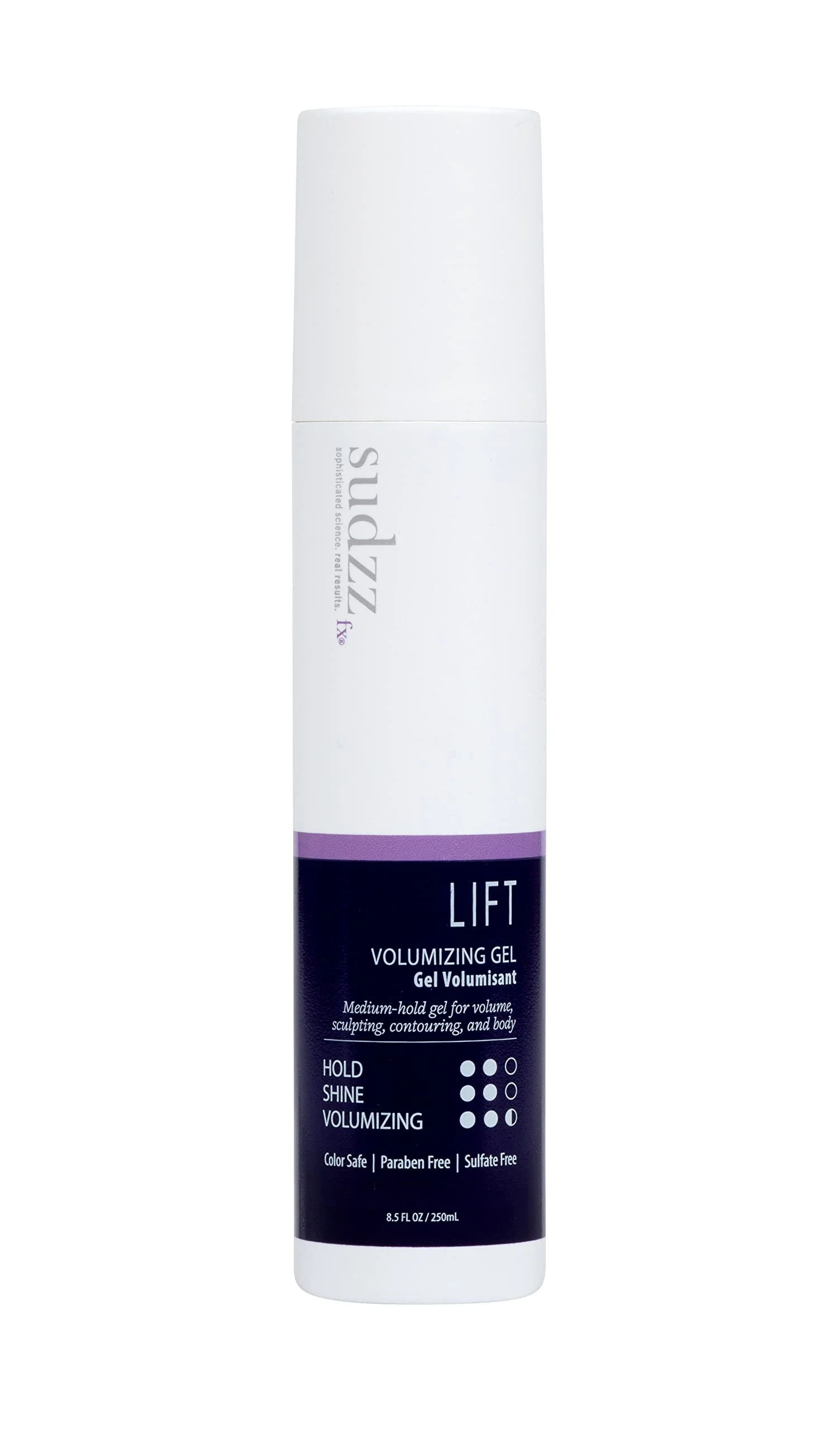 Carefully Designed SUDZZFX LIFT Volumizing Gel 8.5 Fl Oz Formerly Zephyr - Spray for Fine Hair Shine Medium Hold - Thickening Formula for Men Women Powerful