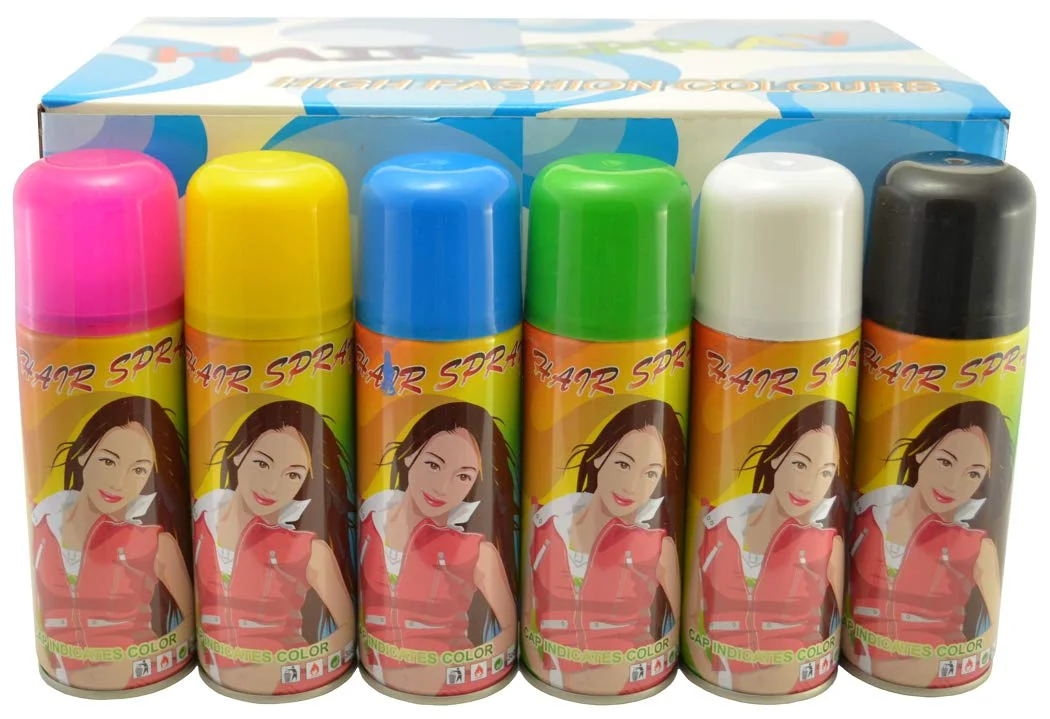 Excellent Temporary Hair Color Spray 3 oz - Case 24 Cans High-End