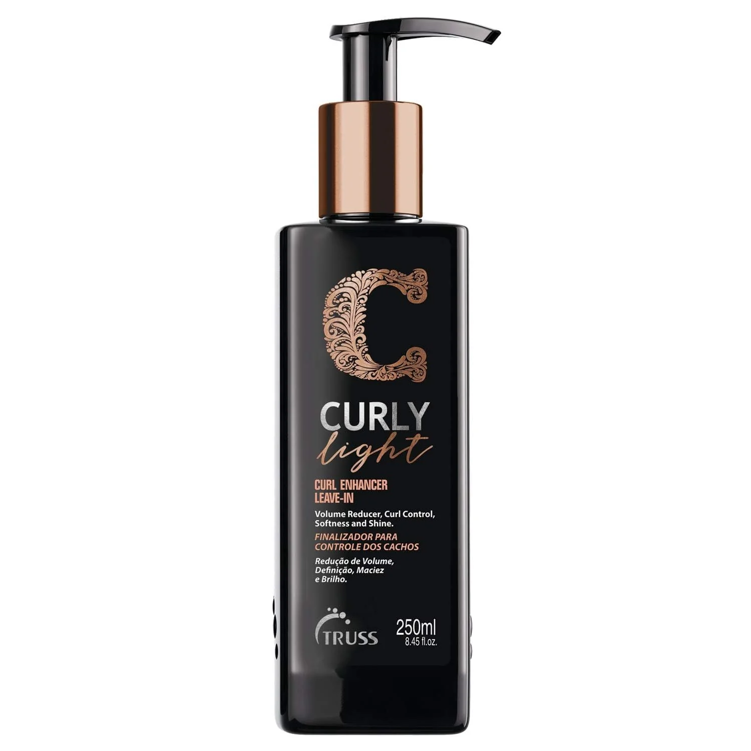 Powerful Truss Leave-in Cream for Curly Light Hair - Define and Intensify Curls Moisturize Wavy and Textured Hair with Matte Finish Smooth