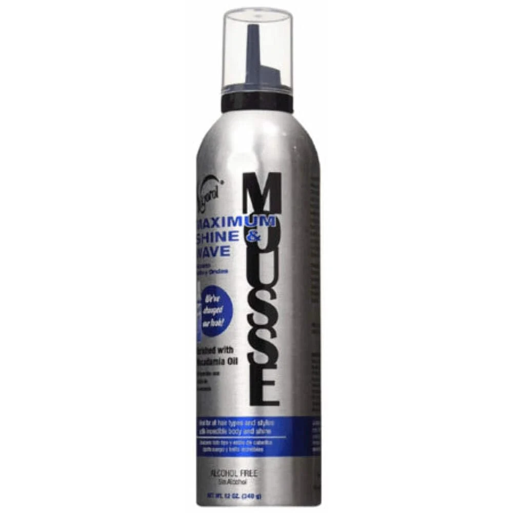Minimalist Vigorol Mousse Maximum Shine Wave 12oz Next-Generation