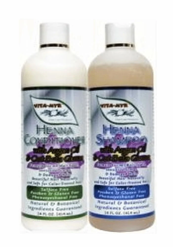 Selected VITA-MYR Herbal Shampoo and Conditioner Set Invigorating Henna Trendy