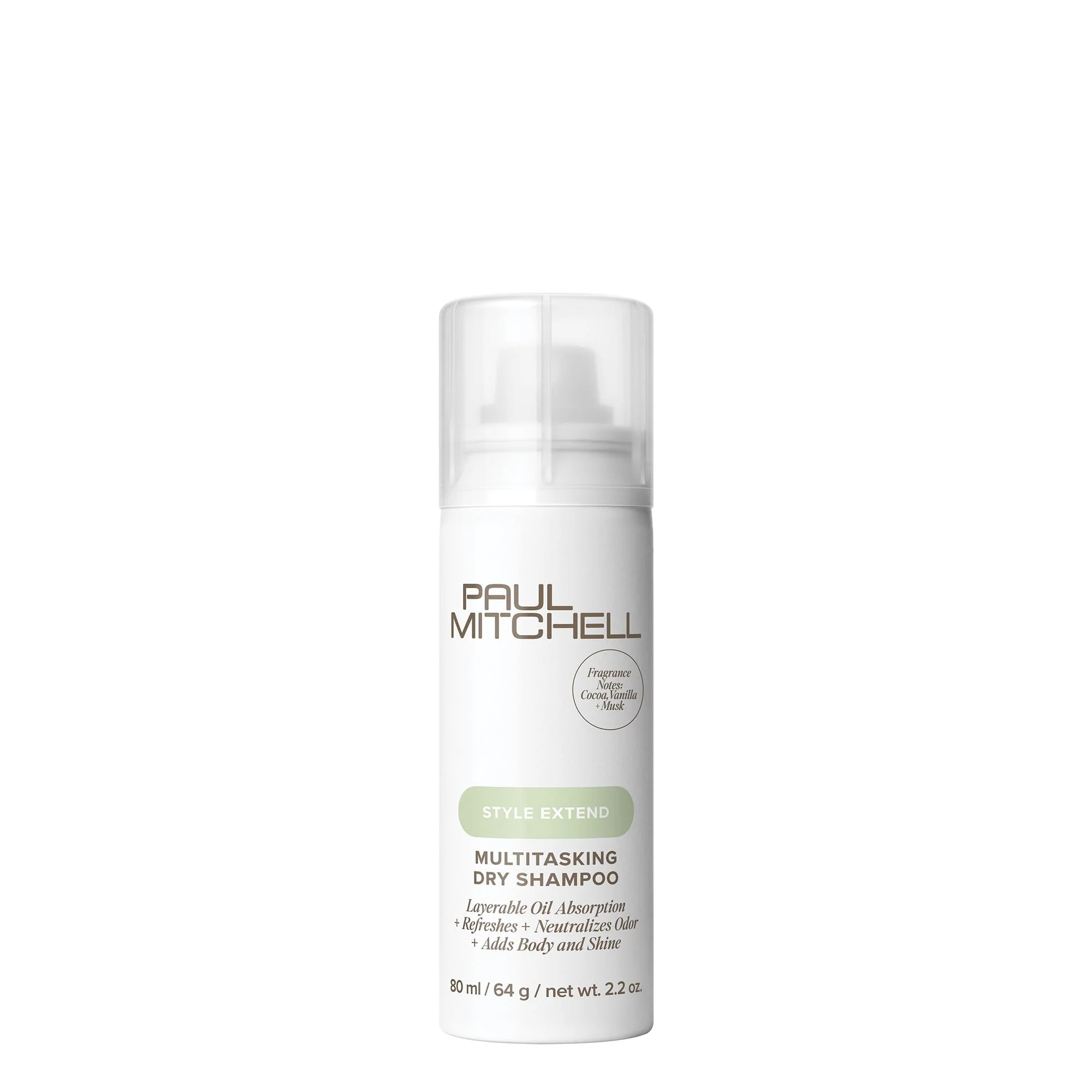 Pure Paul Mitchell Multitasking Dry Shampoo Refreshes Adds Body For All Hair Types 2.2 oz Fine