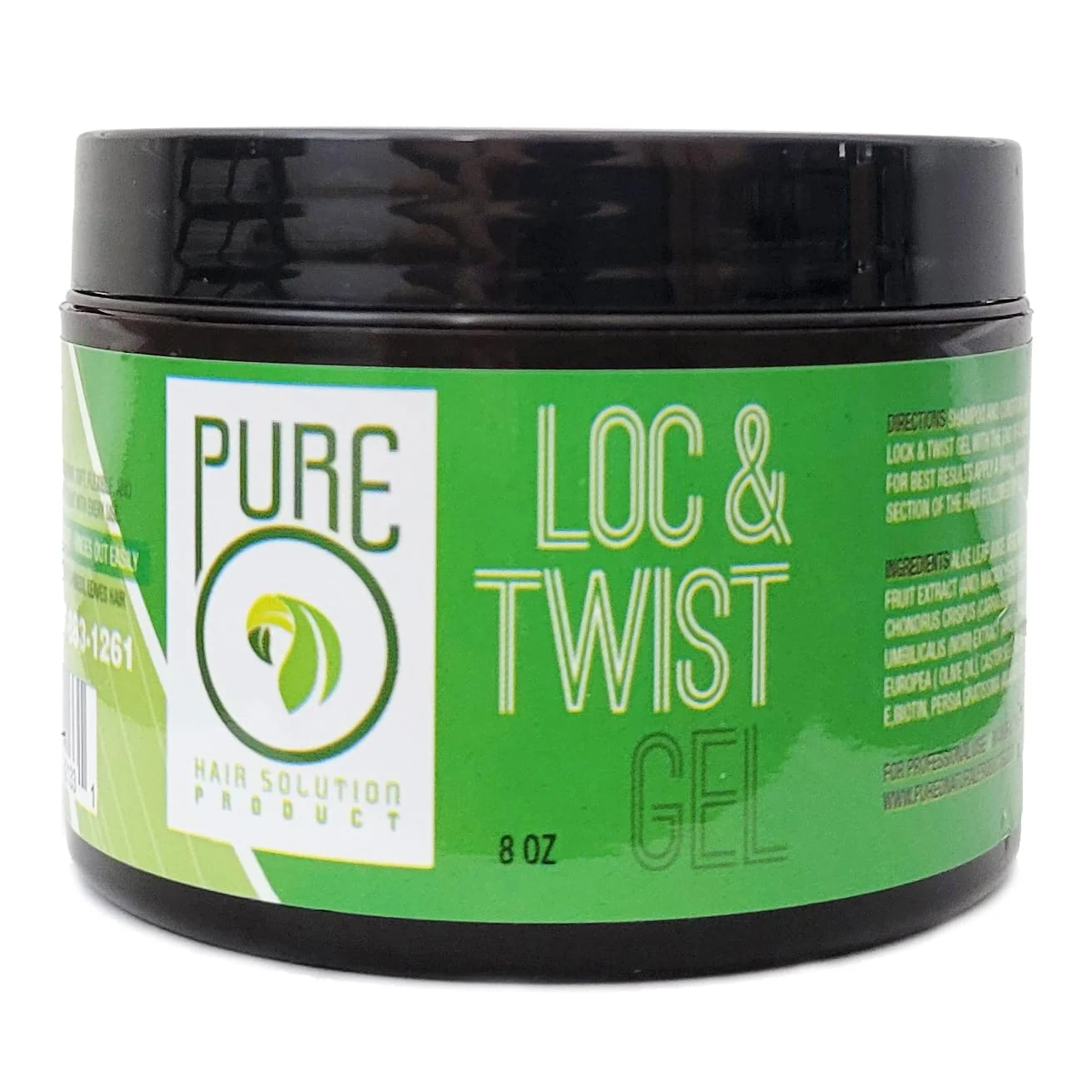 Superior Pure O Hair Solution Product Lock Twist Gel 8 Oz Pack of 1 Eco-Friendly