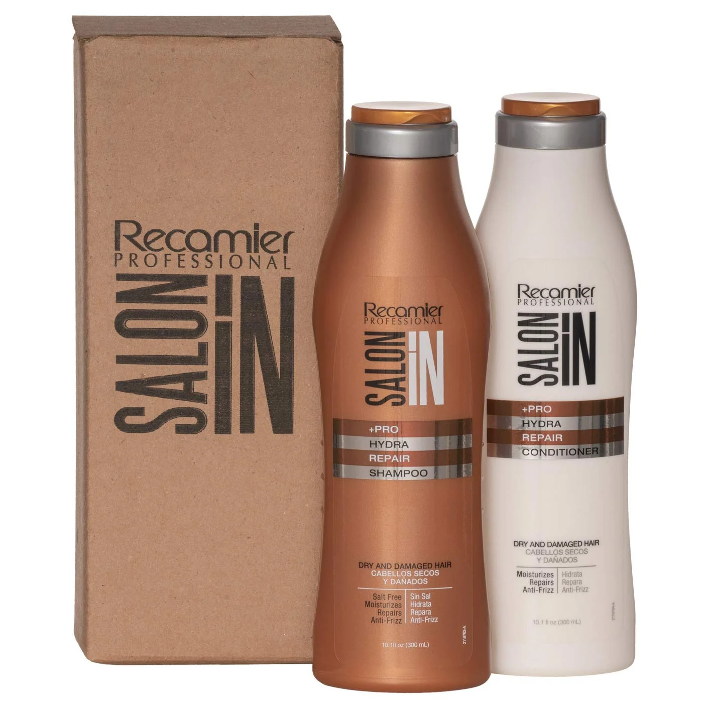 Expertly Made Recamier Saloon In Hydra Repair Shampoo Conditioner Set Dry And Damaged Hair SalonIn Cabello Secos Y Dañados Hidrata Nutre Y Repara Green