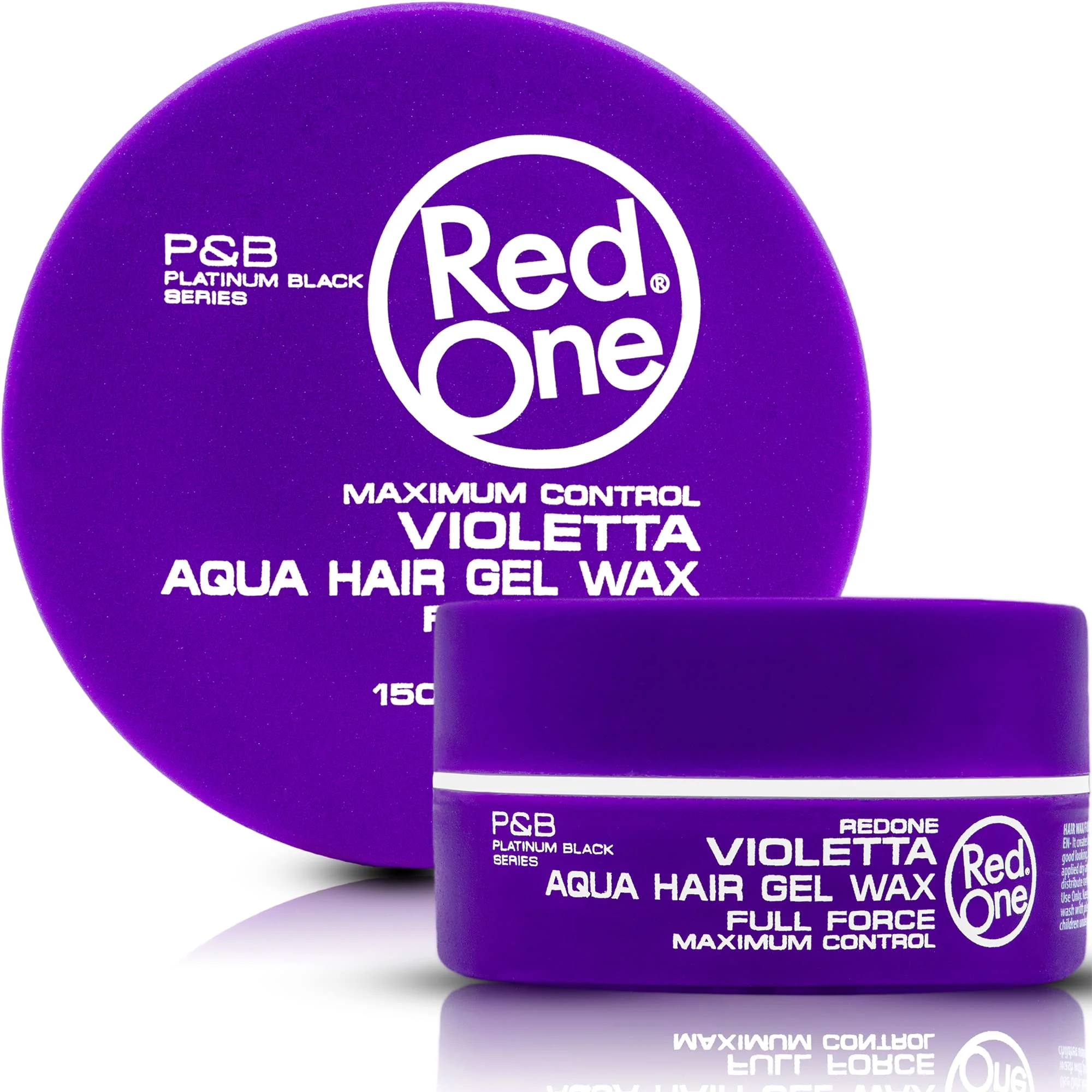 Versatile Redone Hair Styling Wax Violetta 150ml Strong Hold High Shine Gel Wax for Men Women Lavender Scent Long Lasting Edge Control Wet Look Hair Original
