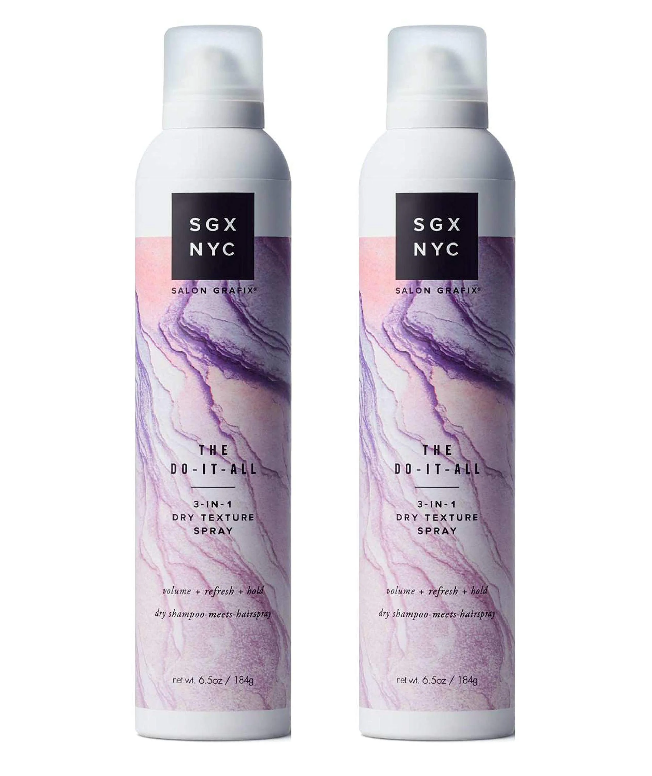 Convenient SGX NYC 3-In-1 Dry Texture Spray The Do-It-All 6.5 Ounce 2 Pack Eco-Friendly