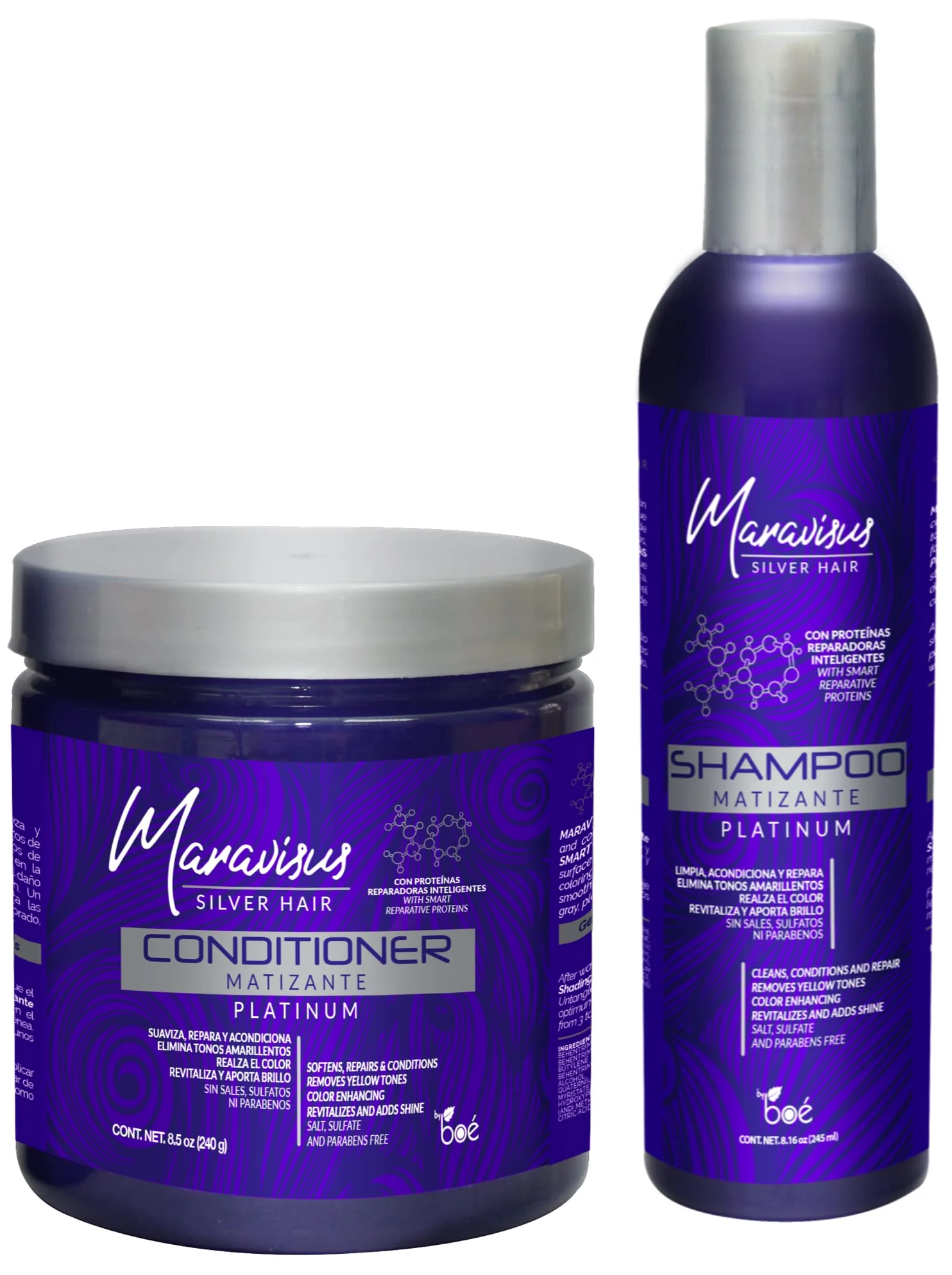 User-Friendly Shampoo and Conditioner set. 8.16 OZF Authentic