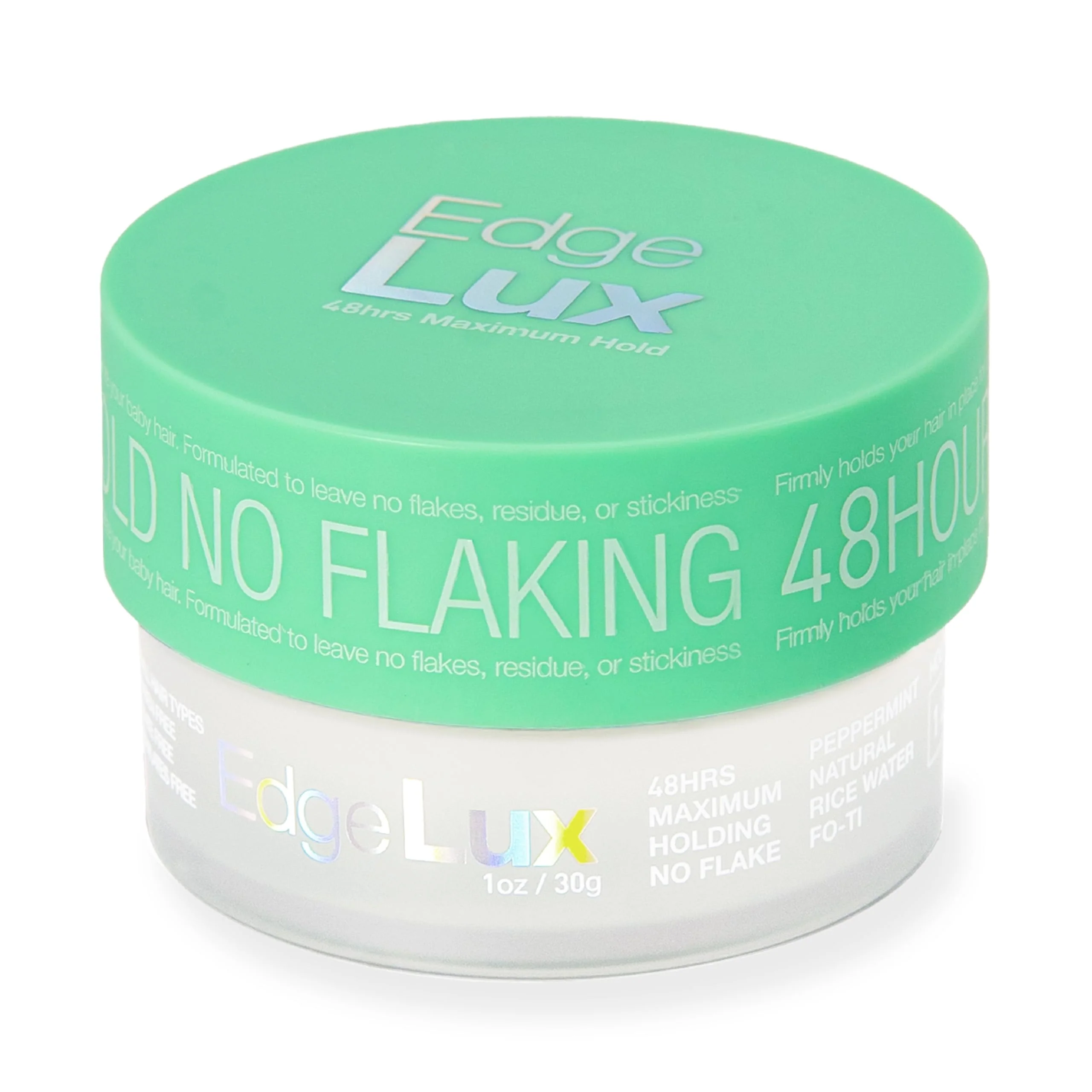 Original Design Lux Collection Edge Control Gel for 4C Hair - 48 Hour Maximum Hold Edge Control Edge Lux with Castor Oil Keratin Biotin Non-Flaking Styling Gel Certified