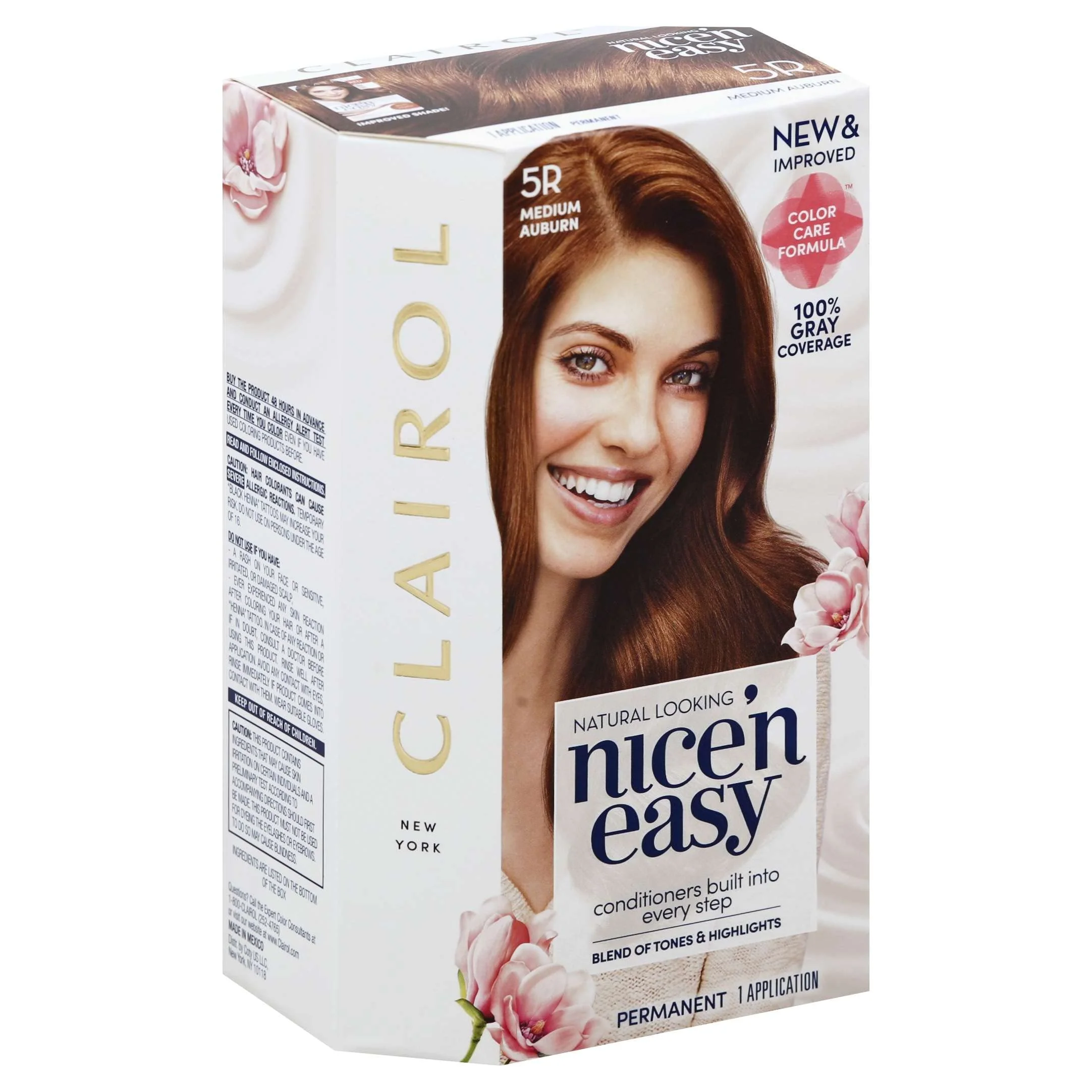 Dependable Nice 'n Easy Permanent Color 5R 111 Natural Medium Auburn 1 ea