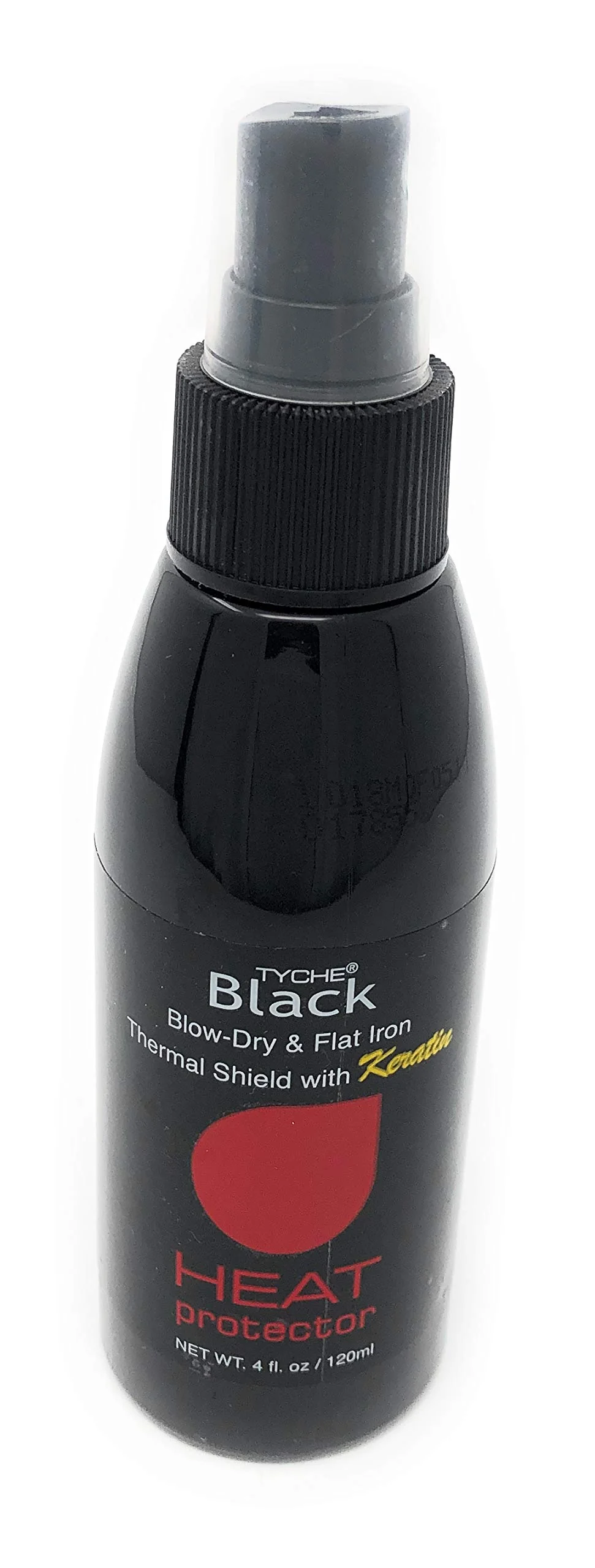 Efficient Nicka K Tyche Black Flat Iron Spray Heat Protector Hair Treatment 4 Fl Oz High-End