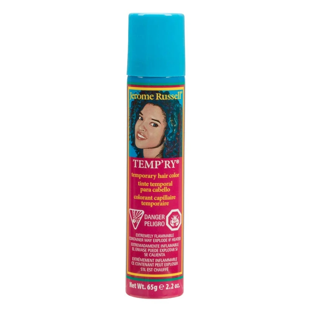 Superior Jerome Russell Auburn Spray-On Hair Color - Intense Fast-Drying Non-Sticky Travel Size Hair Dye for Vivid Instant Color 2.2 oz Breathable