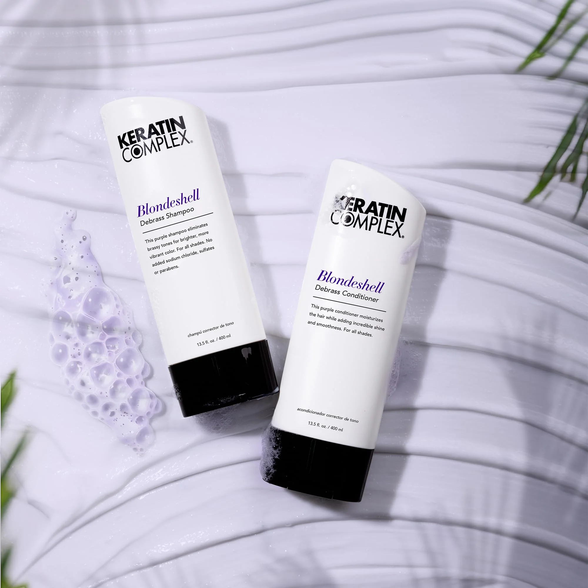 Modern Keratin Complex - Blondeshell Shampoo and Conditioner Duo -13.5oz Each Reliable