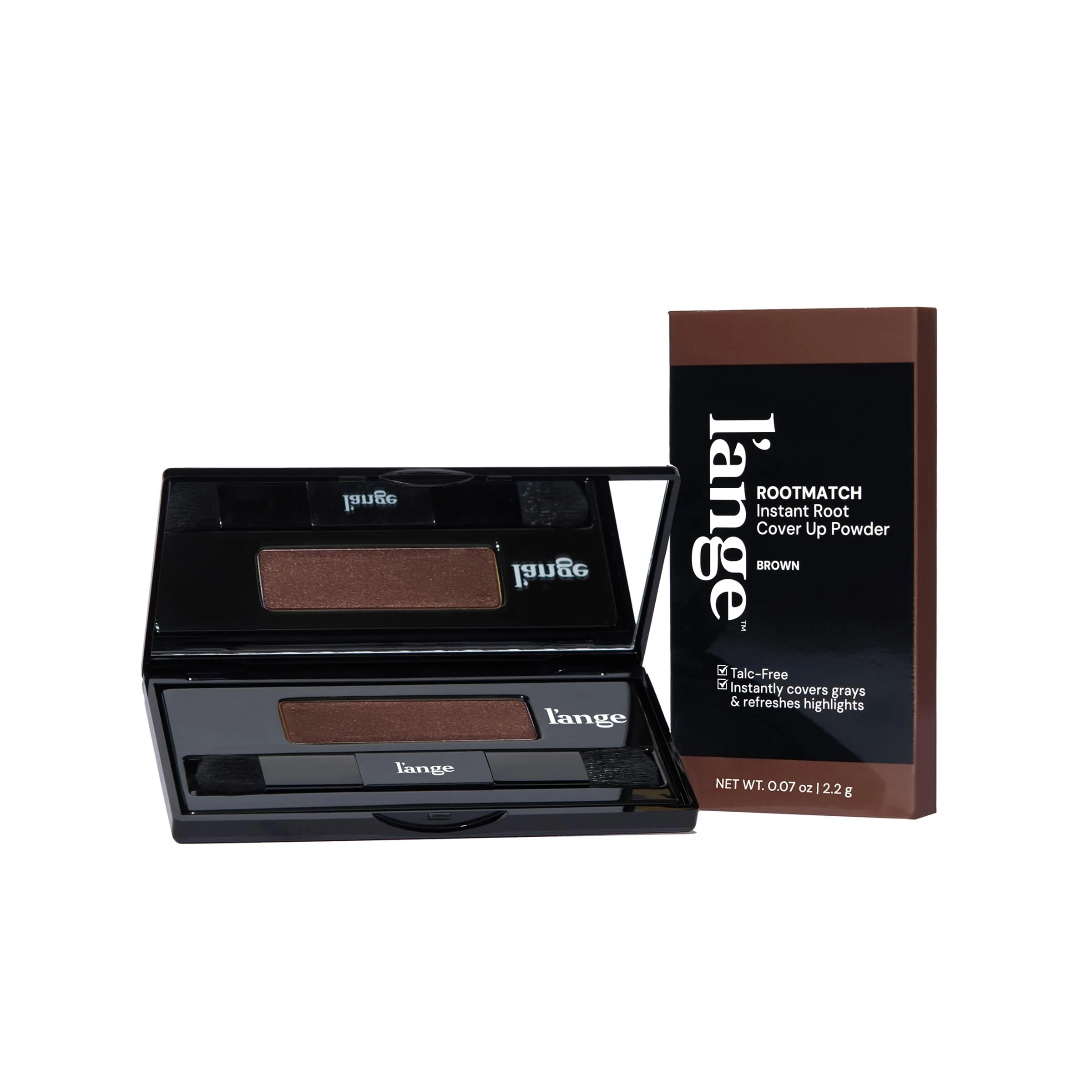 Pure L'ANGE HAIR RootMatch Instant Root Cover Up Powder Conceals Grays Sparse Spots Extends Highlights Transfer- Water-Resistant For All Hair Innovative
