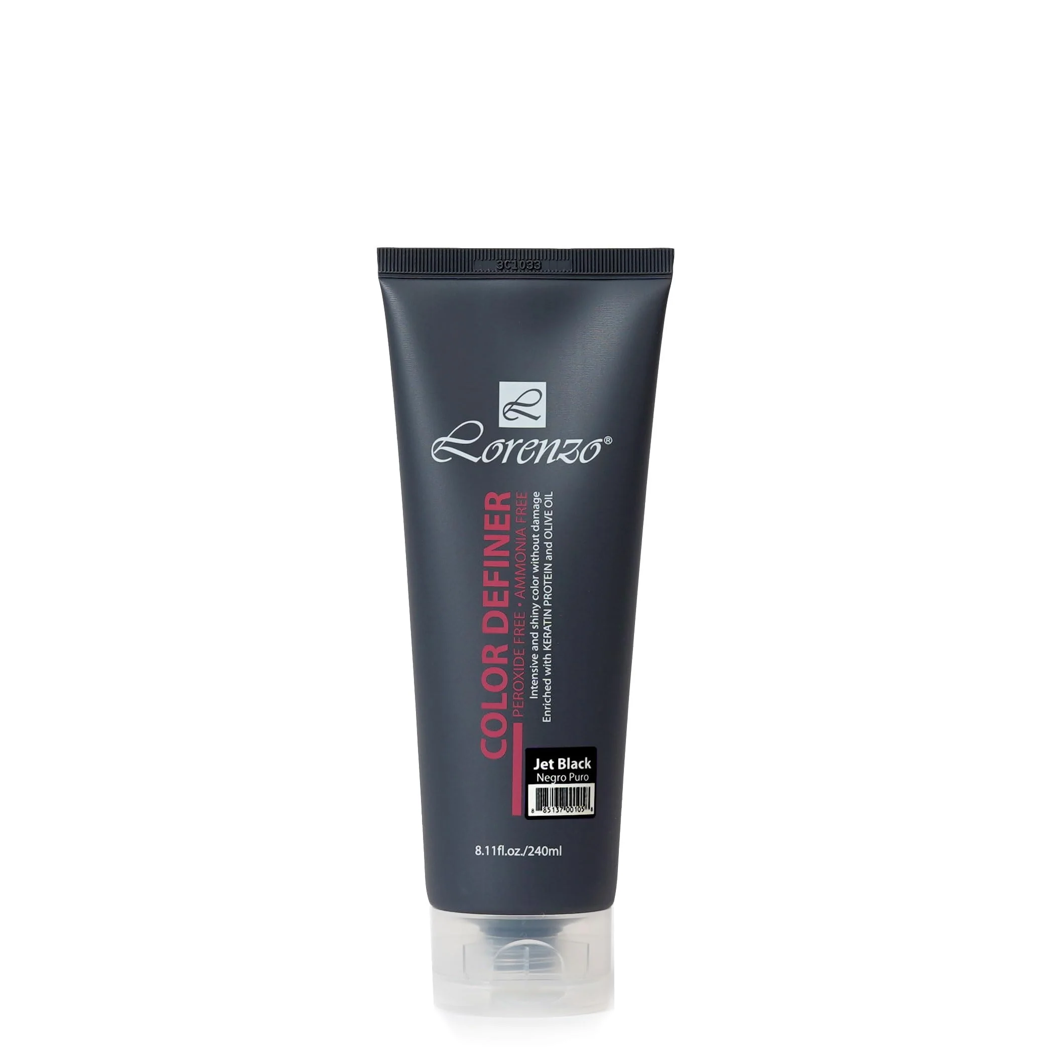 Smart L Lorenzo Color Definer Cellophane 8.11fl.oz 240ml Peroxide Ammonia Glossy hair Brilliant color without Damaged Hair Stain Remover Inside Reliable