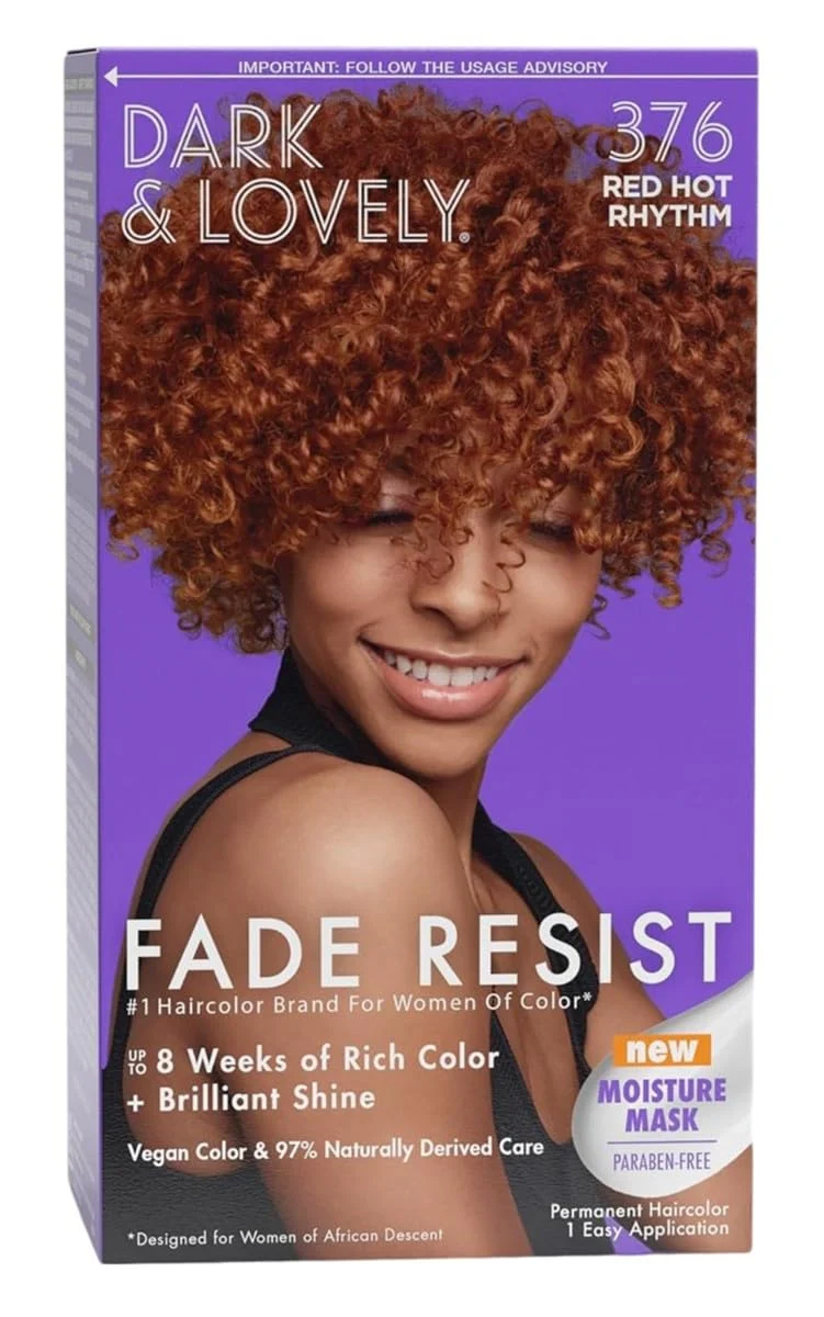 High-Quality Dark Lovely Color 376 Red Hot Rhythm Pack of 3 Proven