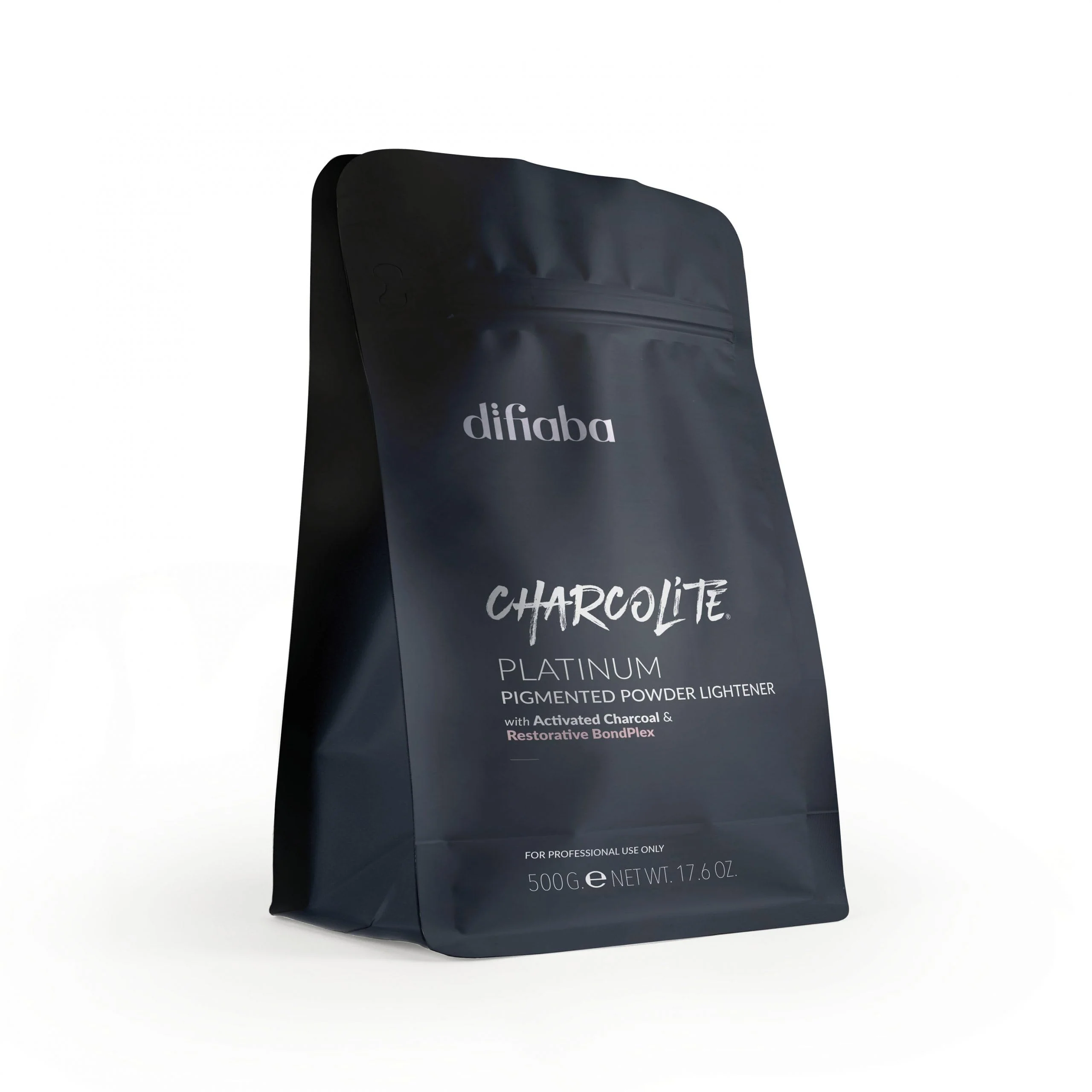 Smart DIFIABA Charcolite Charcoal Bleach Hair Lightener Powder - Cool Toning Lightening Powder w Activated Charcoal Restorative BondPlex - Lighten Tone Classic