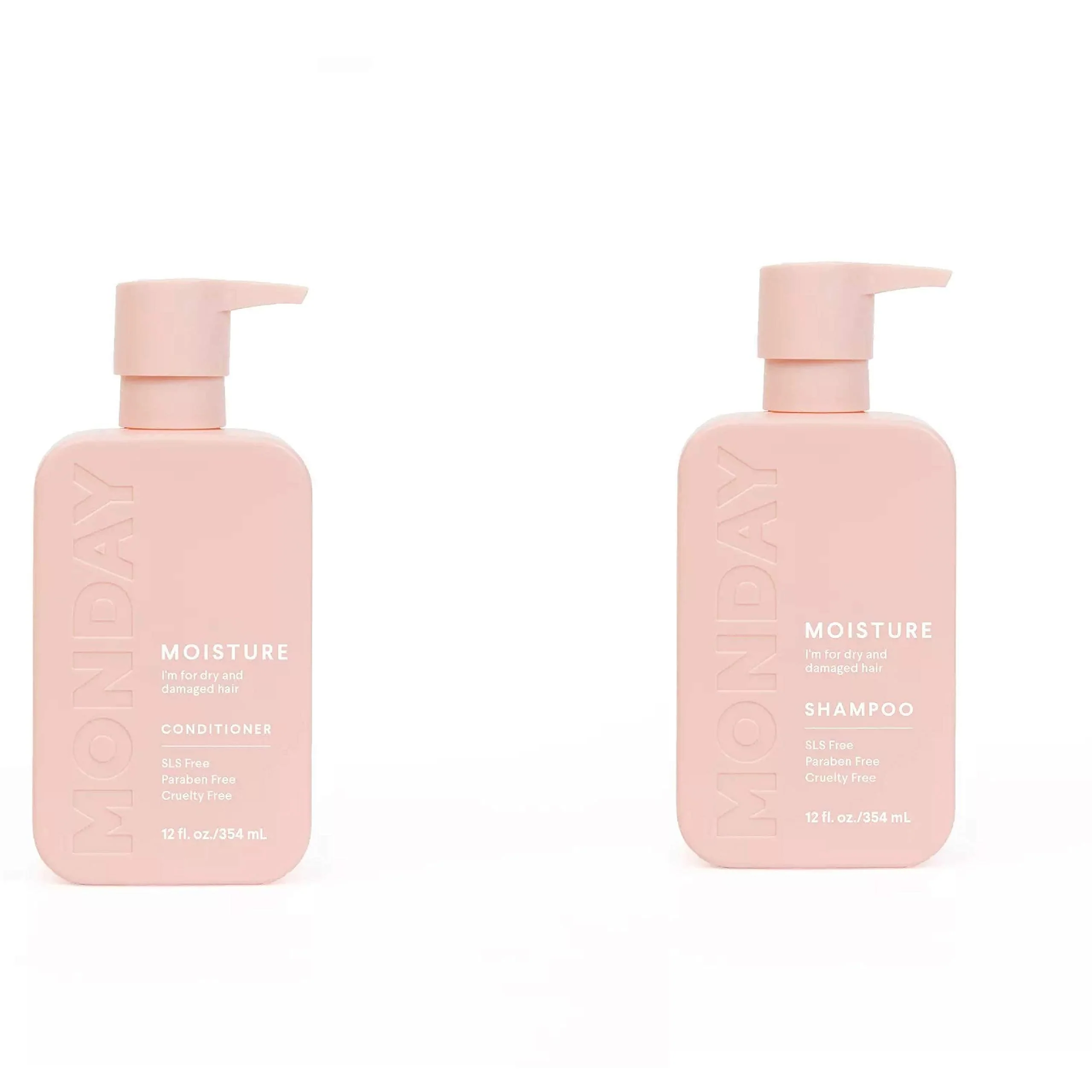 Stylish Exclusive MONDAY Moisture Shampoo and Conditioner Bundle Contemporary