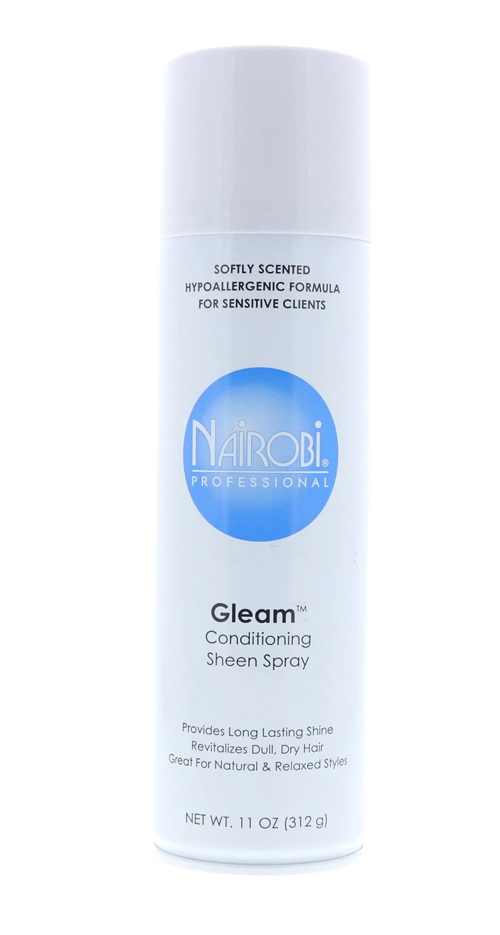 Fine Gleam Conditioning Sheen Spray by Nairobi for Unisex - 11 Ounce Hair Spray Fashionable
