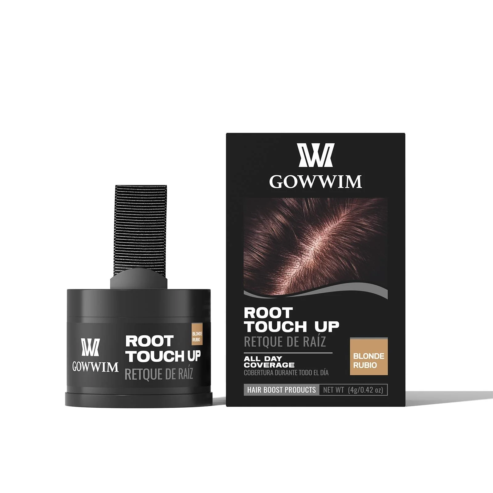 Elegant Hairline Powder Blonde - Instantly Conceal Gray Roots Thin Hair Touch-Up Hair Color Shadow Cover 4g Premium Material