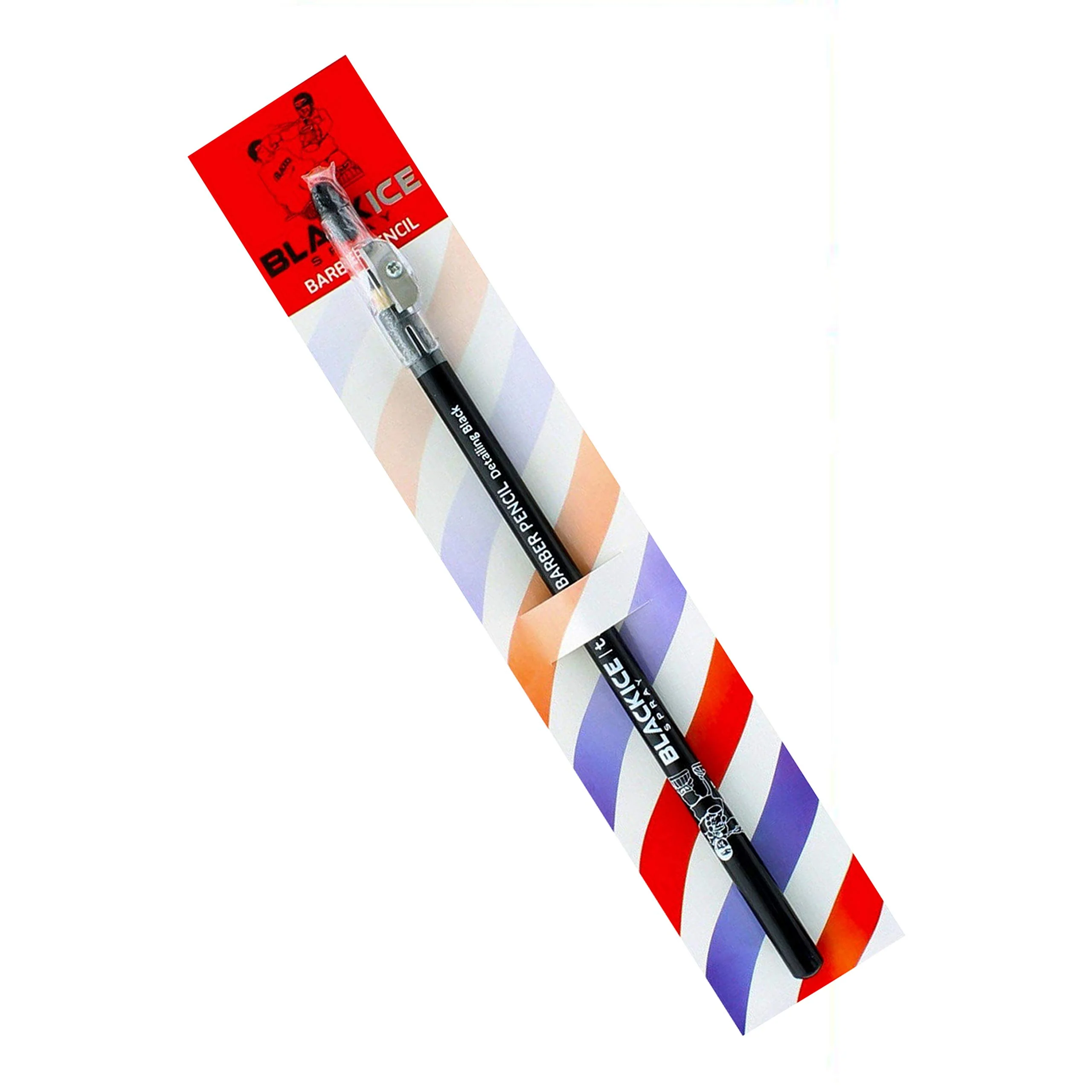 Effective 2 Black Ice Spray Barber Pencils Black Breathable
