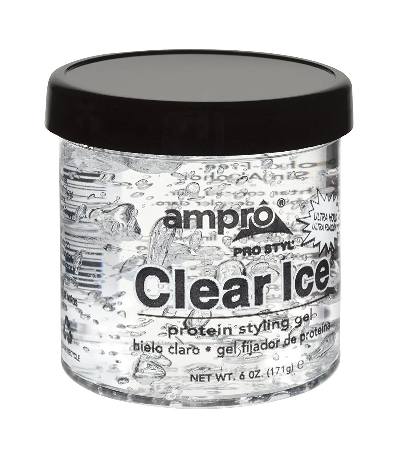 Smart Ampro Pro Styl Clear Ice Protein Styling Gel 6 Ounce Pack of 6 Quality